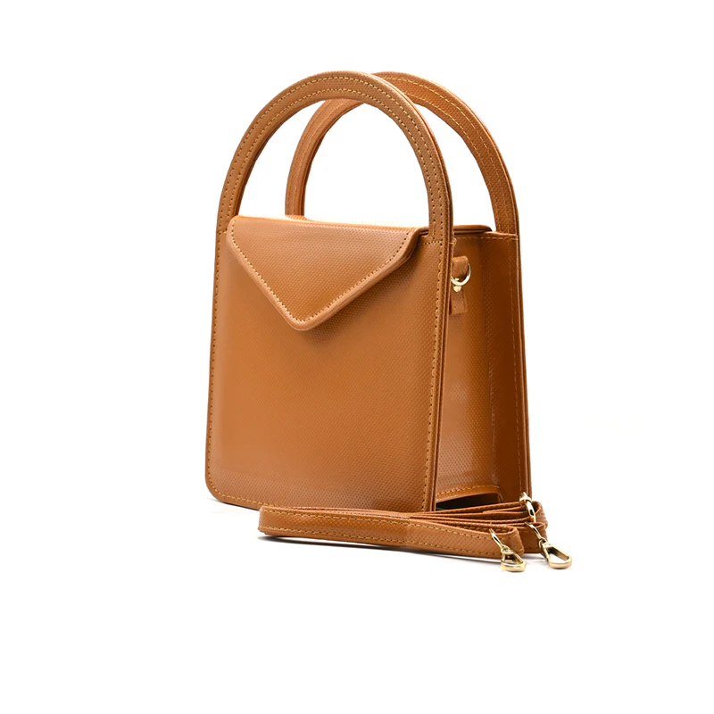 Baglory Afel Cross Body Bag Brown - Image 2
