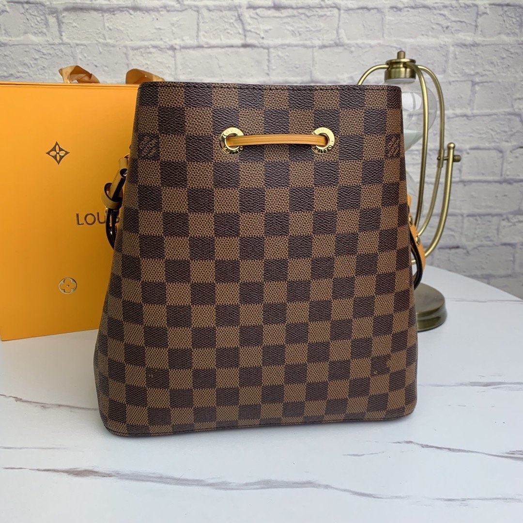 NEO NOE BUCKET BAG 26CM DAMIER EBELE - Image 3