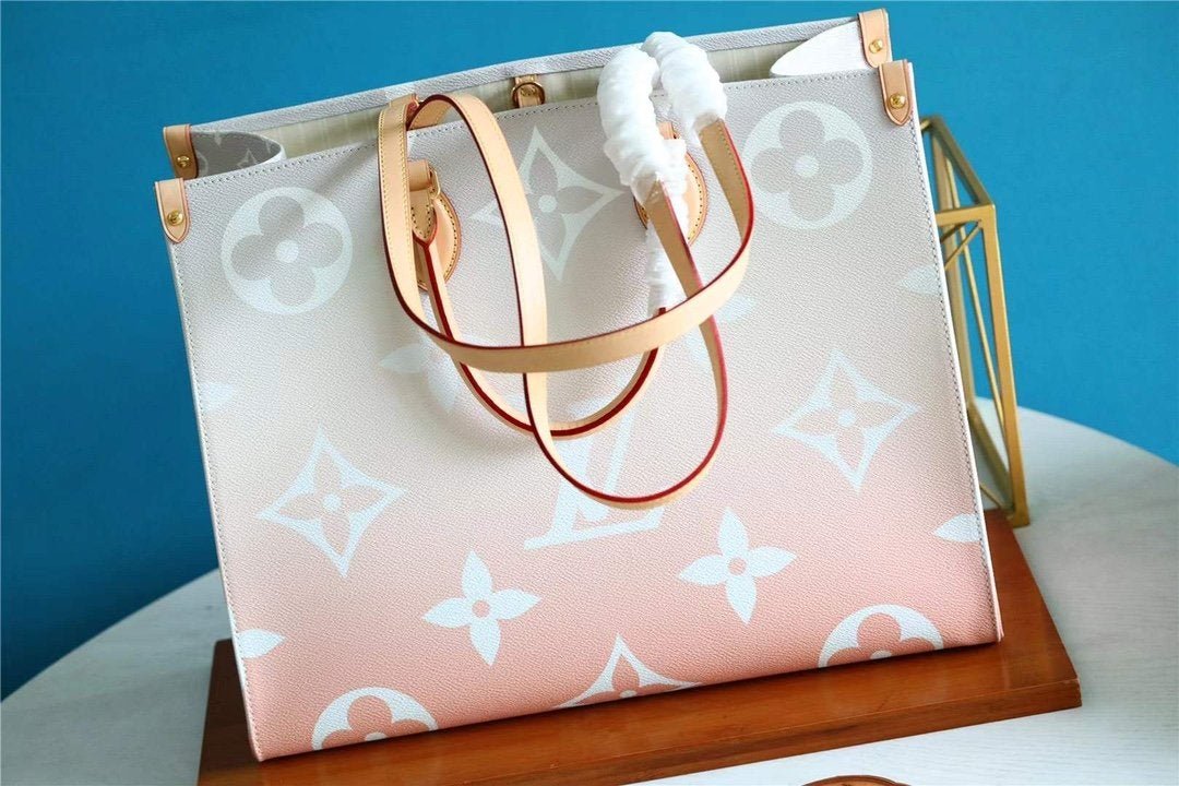 ONTHEGO MM BRUME GRAY MONOGRAM GIANT COATED CANVAS - Image 2