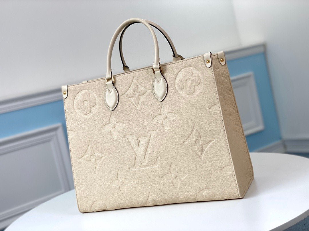 ONTHEGO GM 41 CREAM MONOGRAM EMPREINTE GIANT CANVAS - Image 2