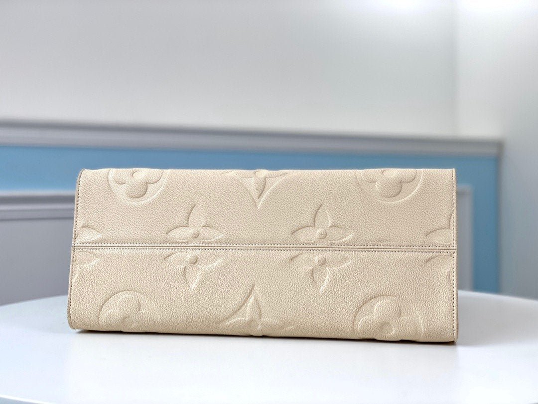 ONTHEGO GM 41 CREAM MONOGRAM EMPREINTE GIANT CANVAS - Image 4