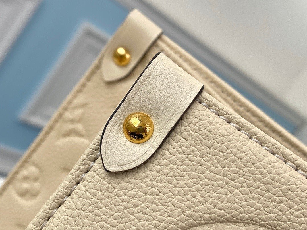 ONTHEGO GM 41 CREAM MONOGRAM EMPREINTE GIANT CANVAS - Image 7