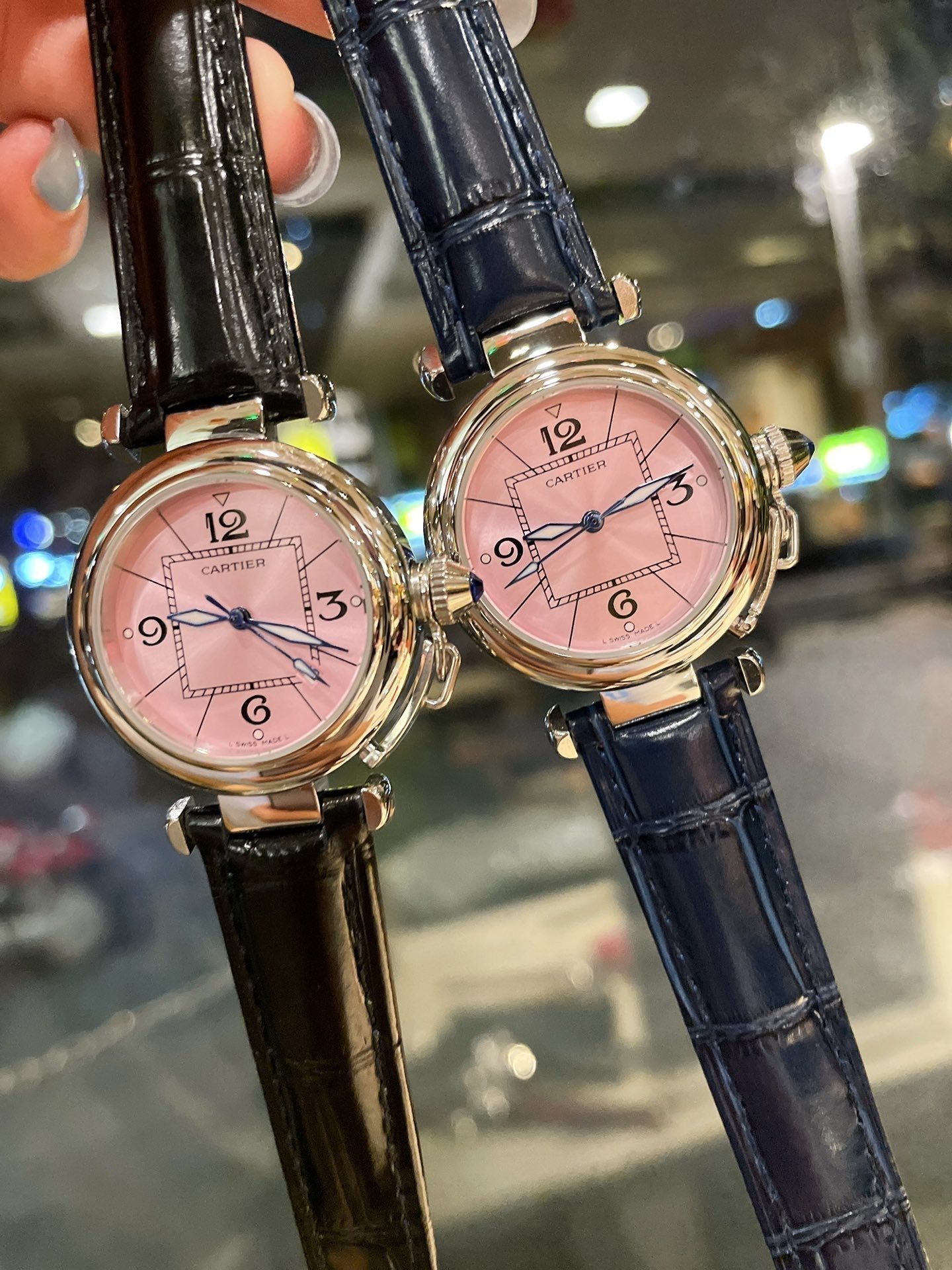PASHA DE CARTIER 35MM QUARTZ PINK DIAL - Image 8
