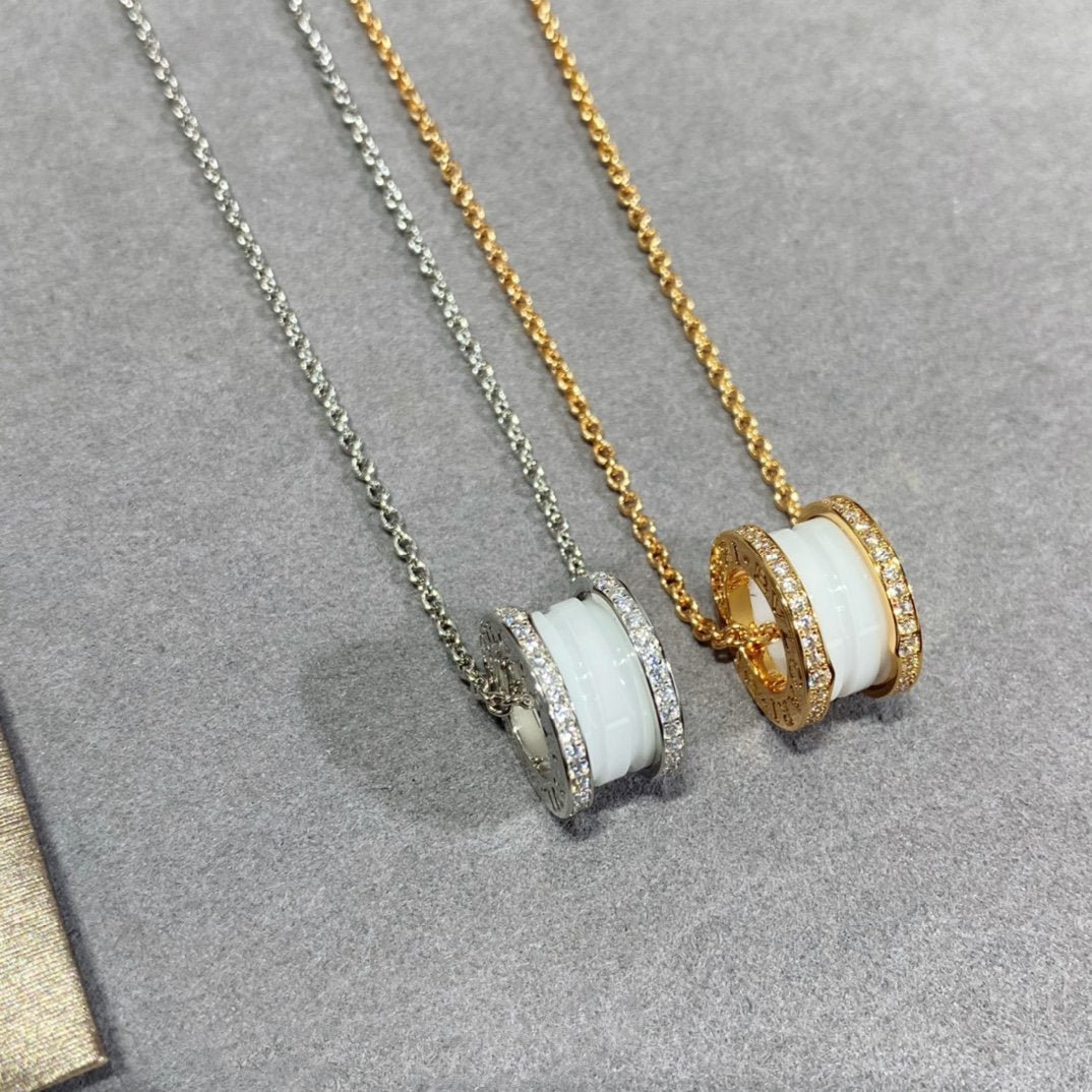 ZERO 1 DIAMOND CERAMIC NECKLACE - Image 4
