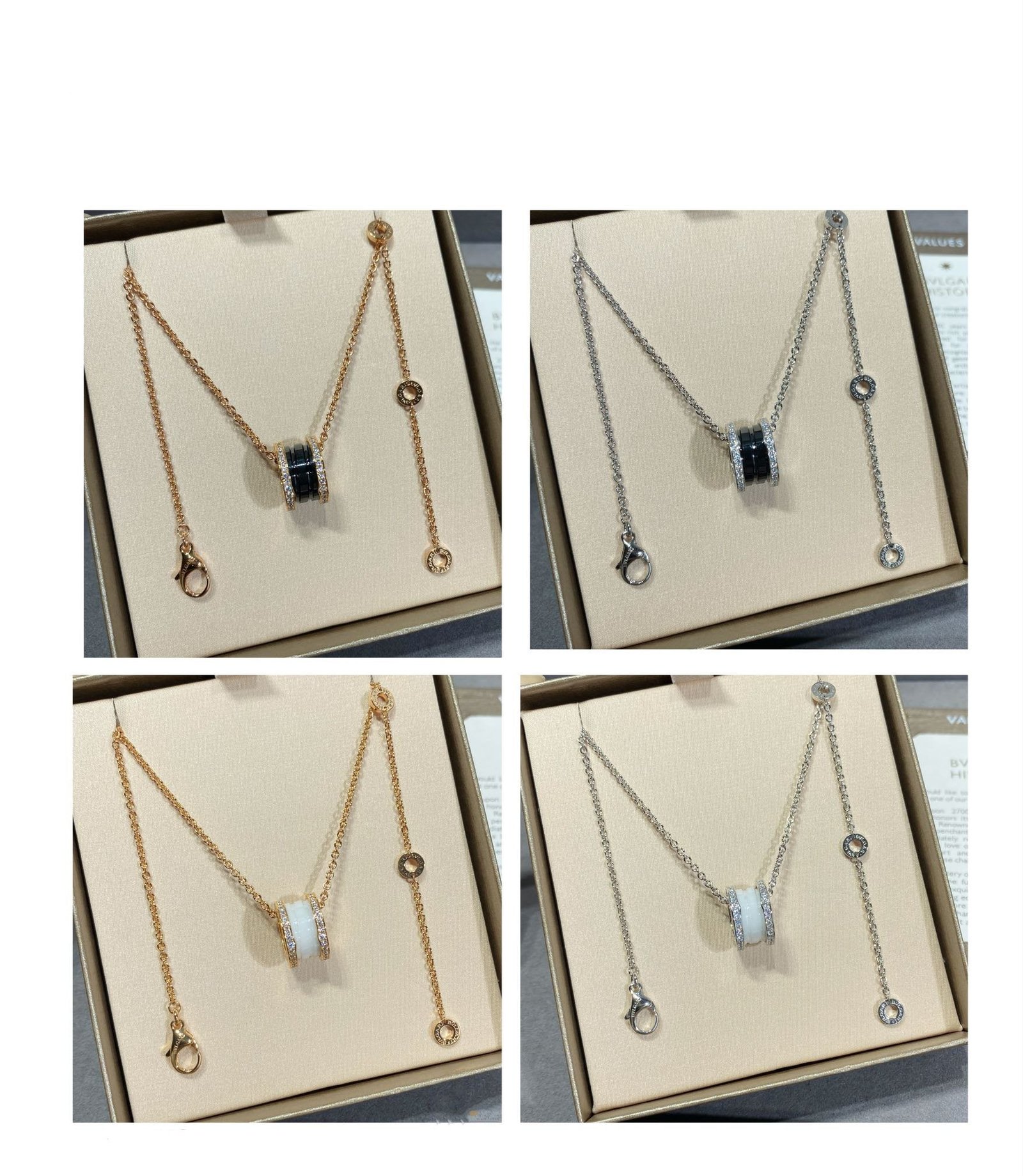 ZERO 1 DIAMOND CERAMIC NECKLACE - Image 6