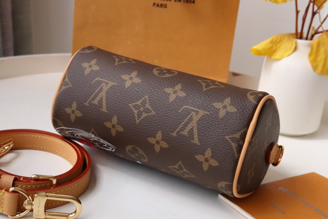 VIVIENNE 16 NANO SPEEDY CANVAS MONOGRAM - Image 4