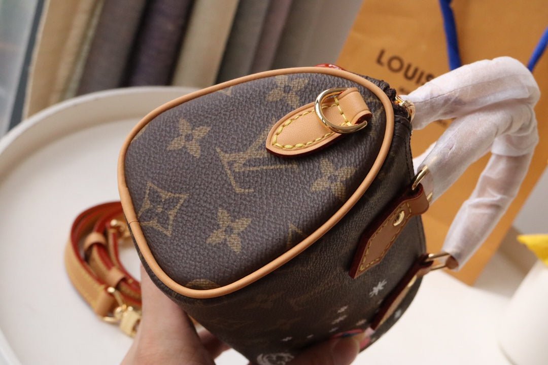 VIVIENNE 16 NANO SPEEDY CANVAS MONOGRAM - Image 5