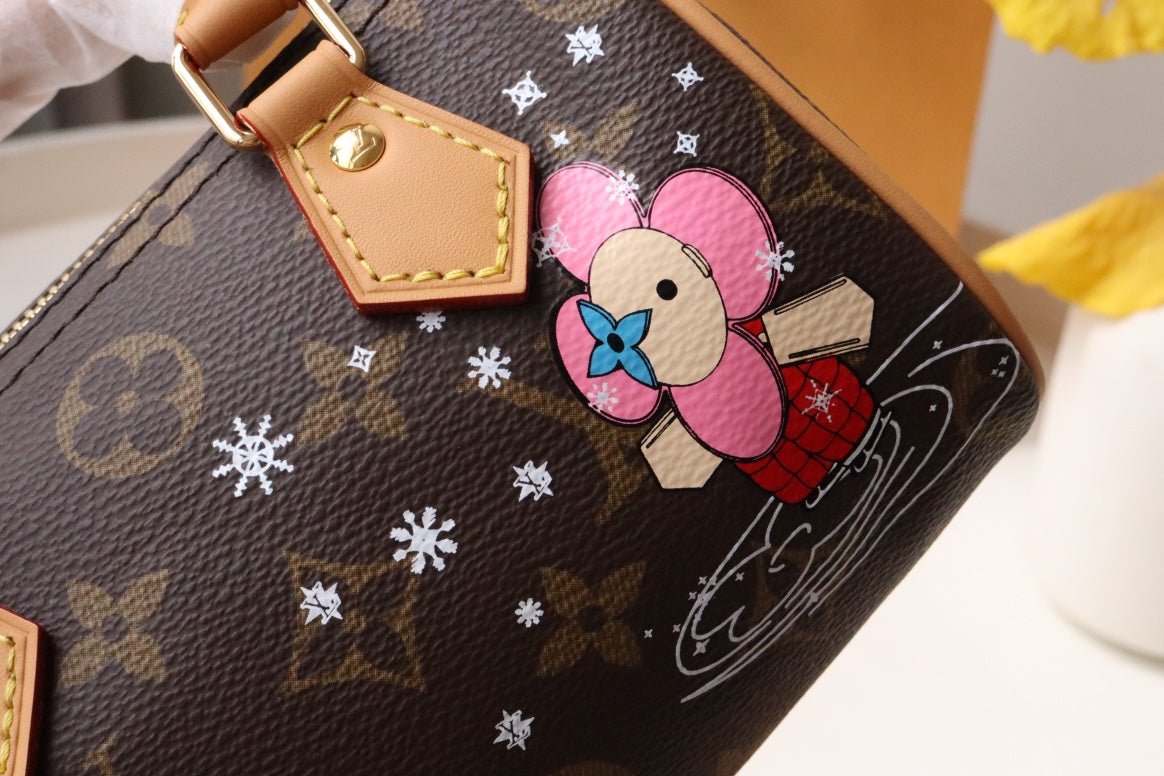 VIVIENNE 16 NANO SPEEDY CANVAS MONOGRAM - Image 6