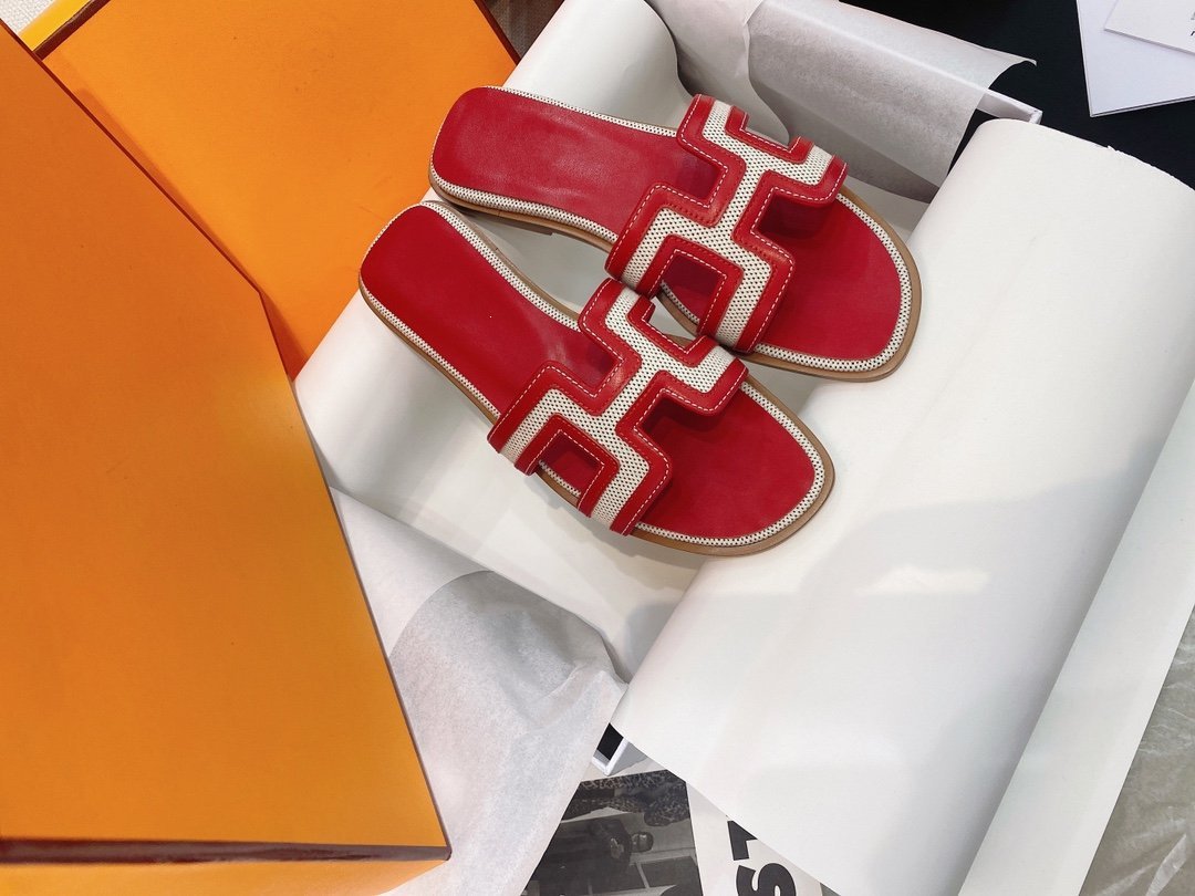 Oran Sandal Red Leather - Image 6