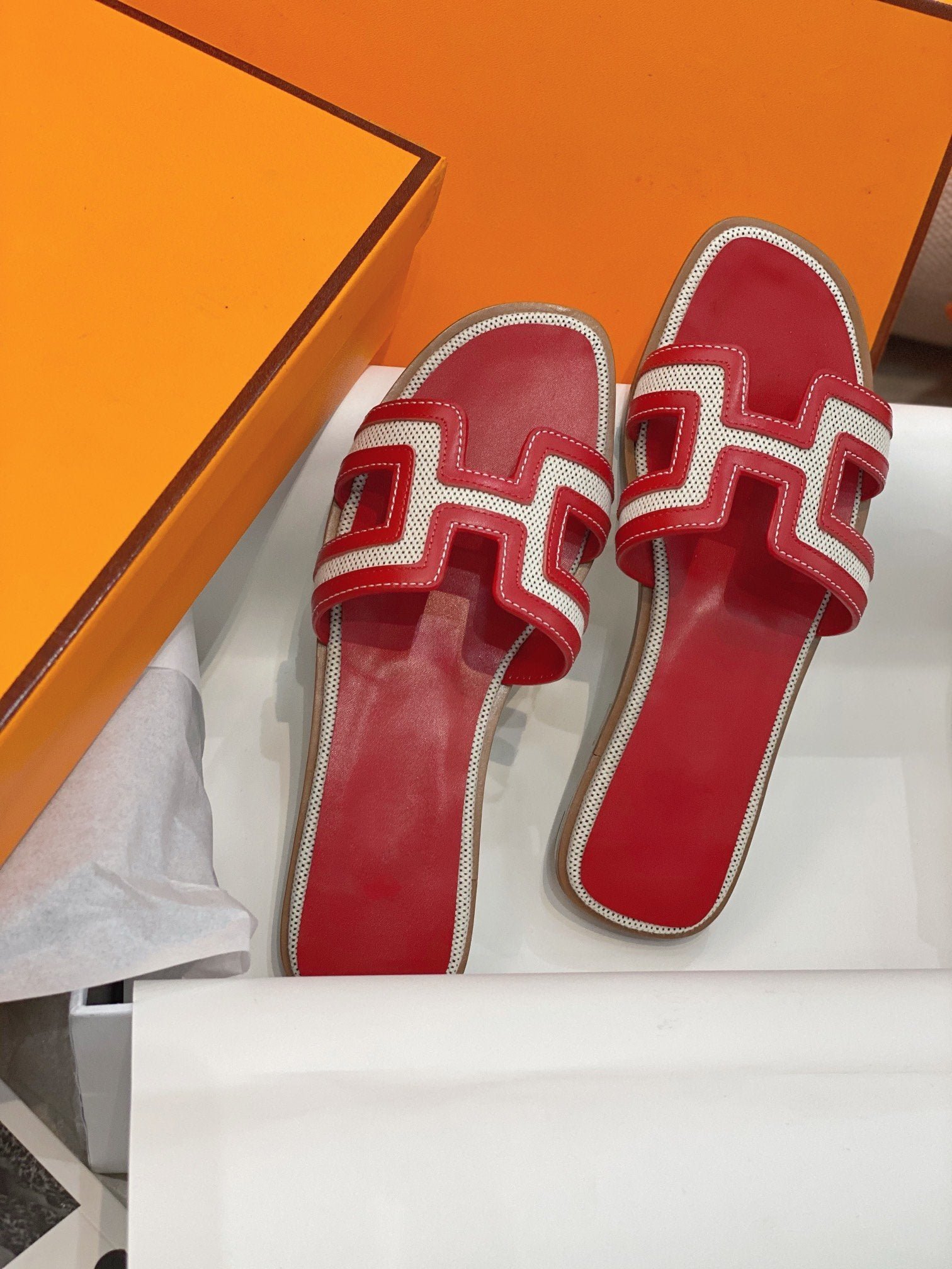 Oran Sandal Red Leather - Image 7
