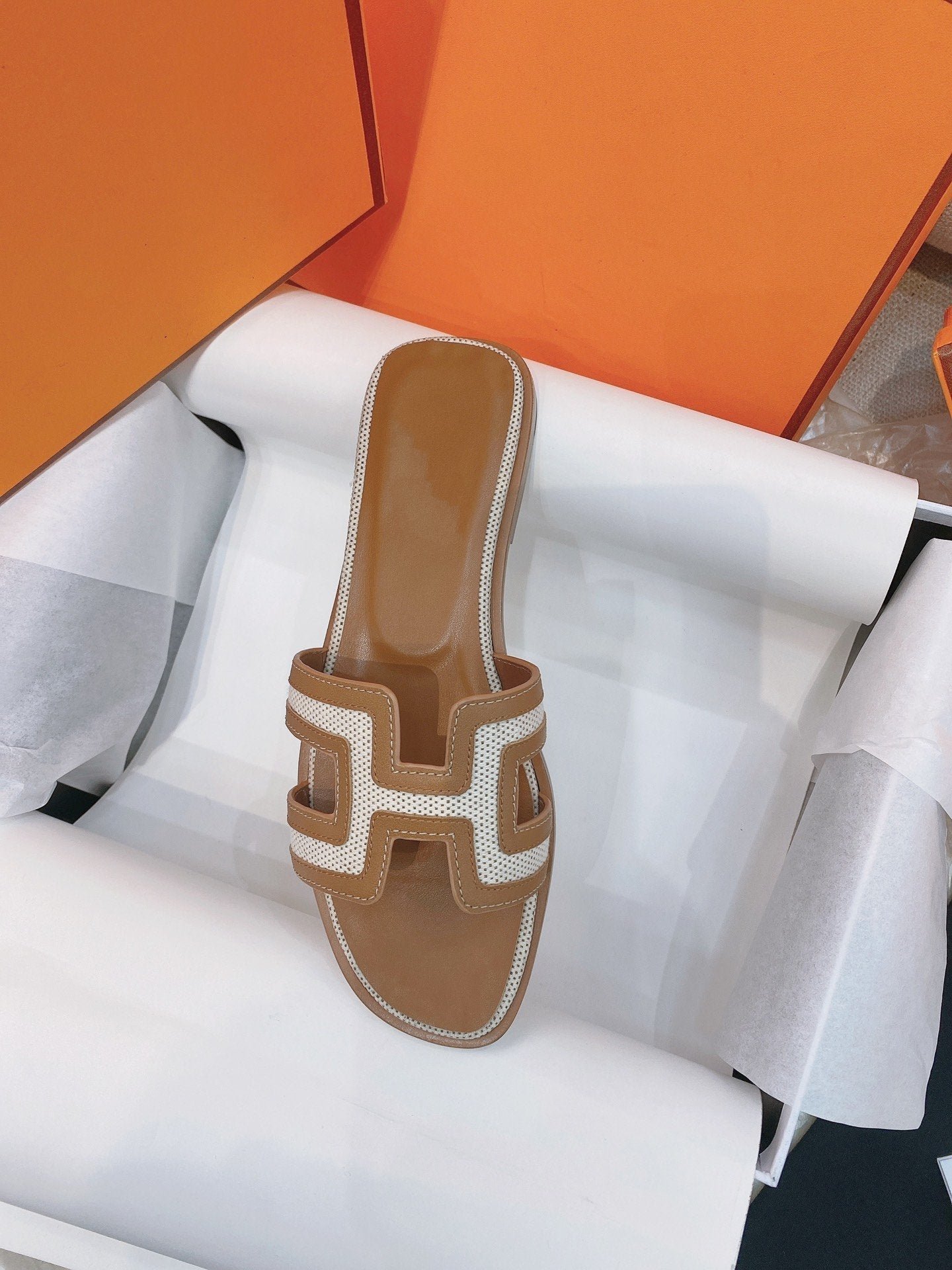Oran Sandal Brown Leather - Image 3