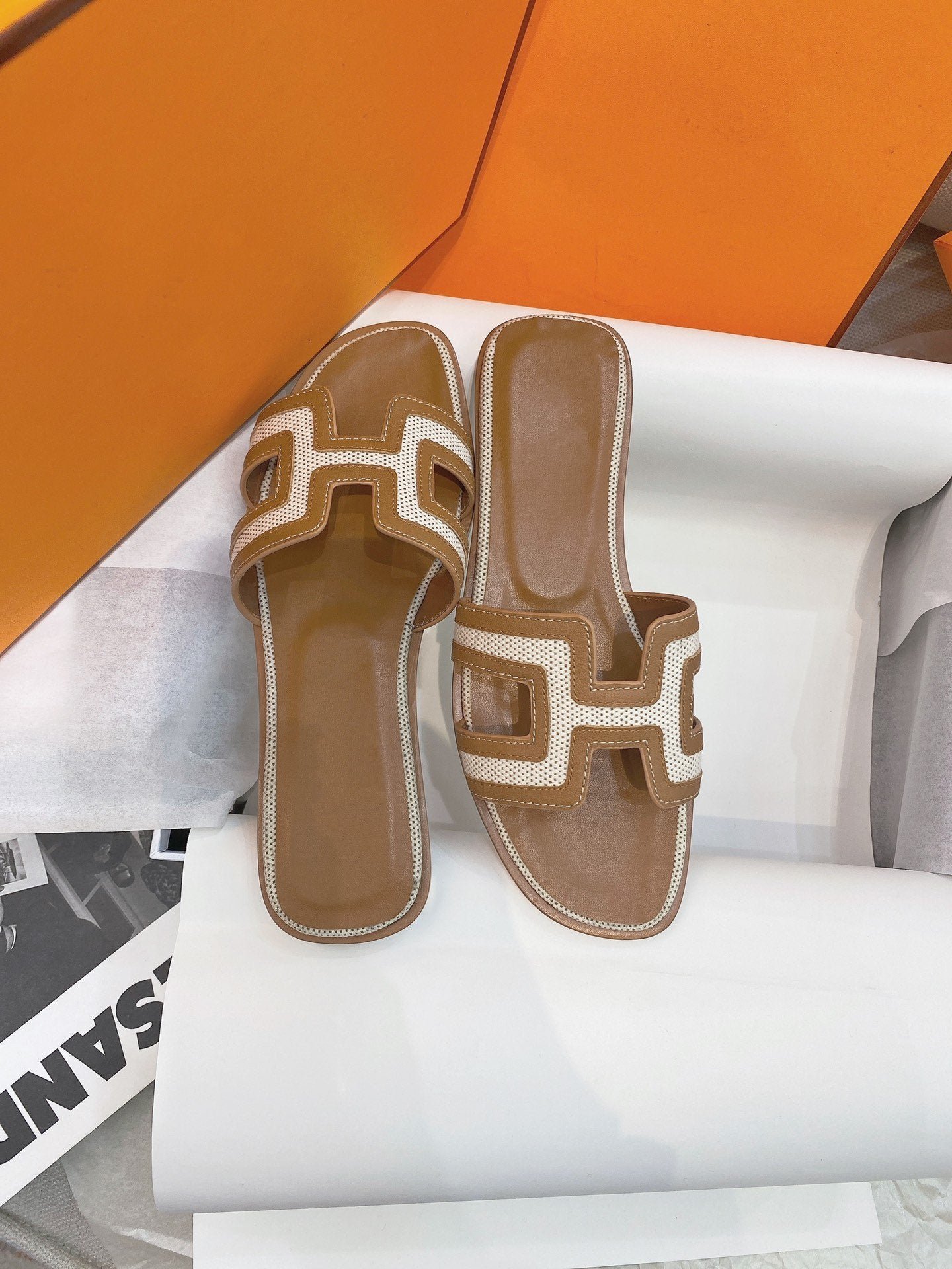 Oran Sandal Brown Leather - Image 8