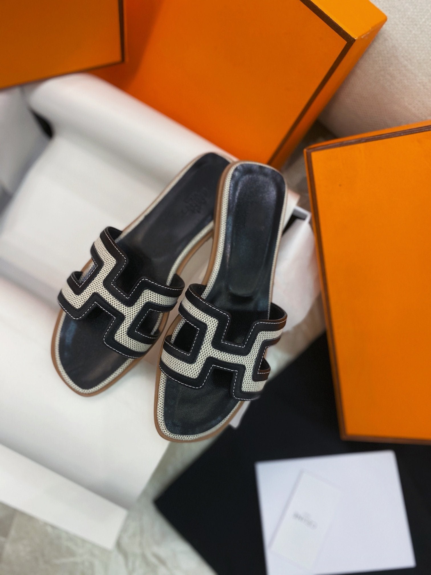 Oran Sandal Black Leather - Image 4