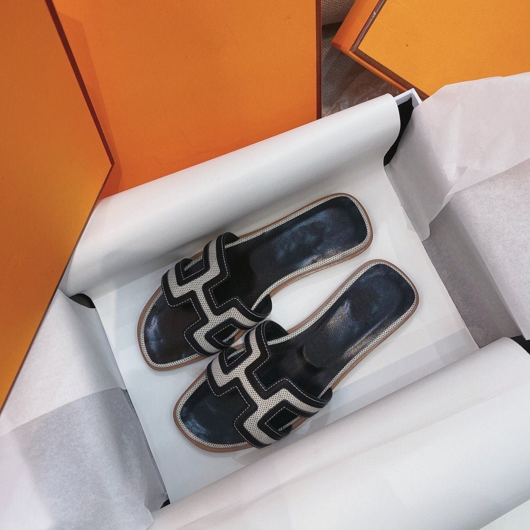 Oran Sandal Black Leather - Image 2
