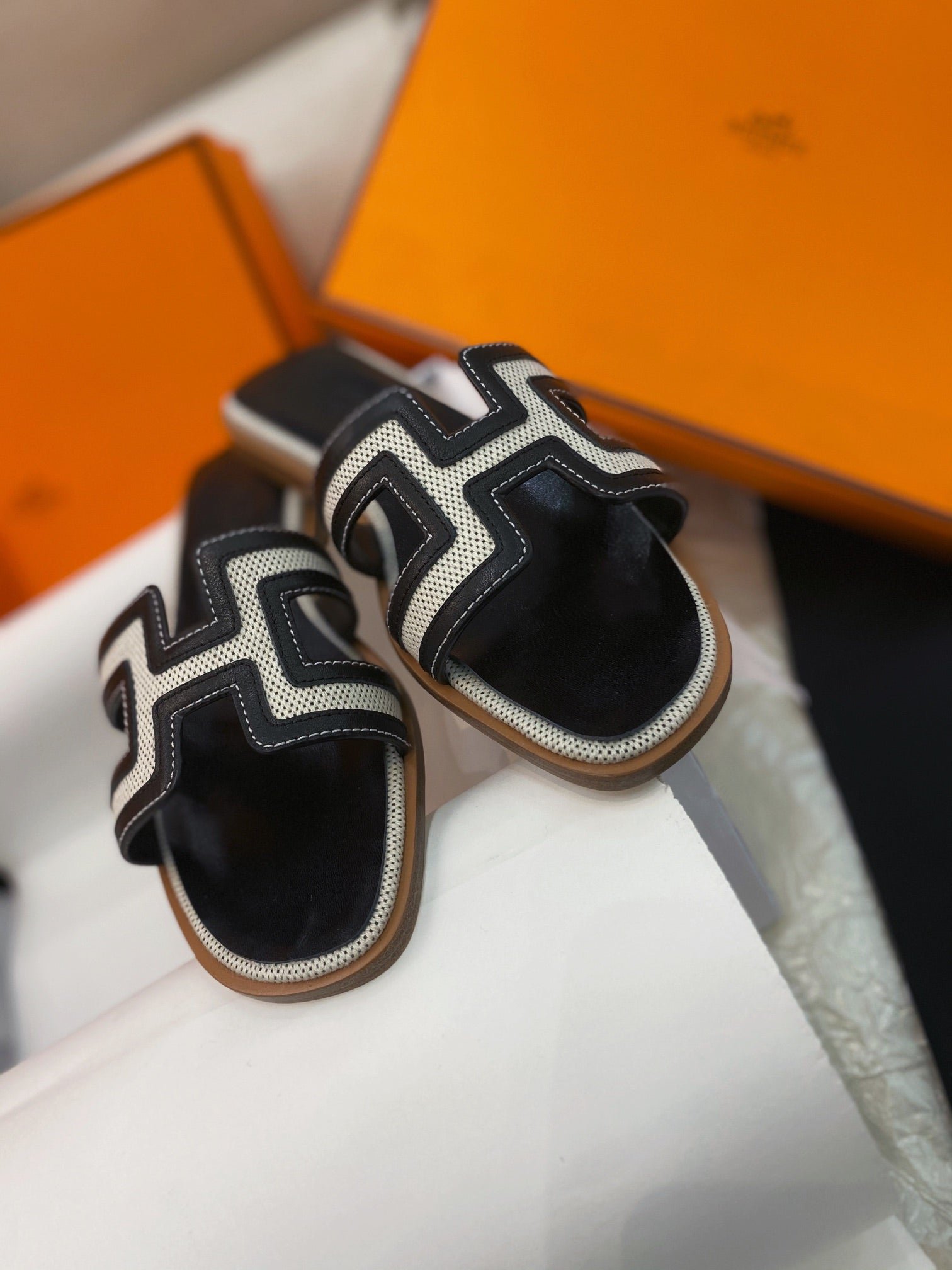 Oran Sandal Black Leather - Image 7