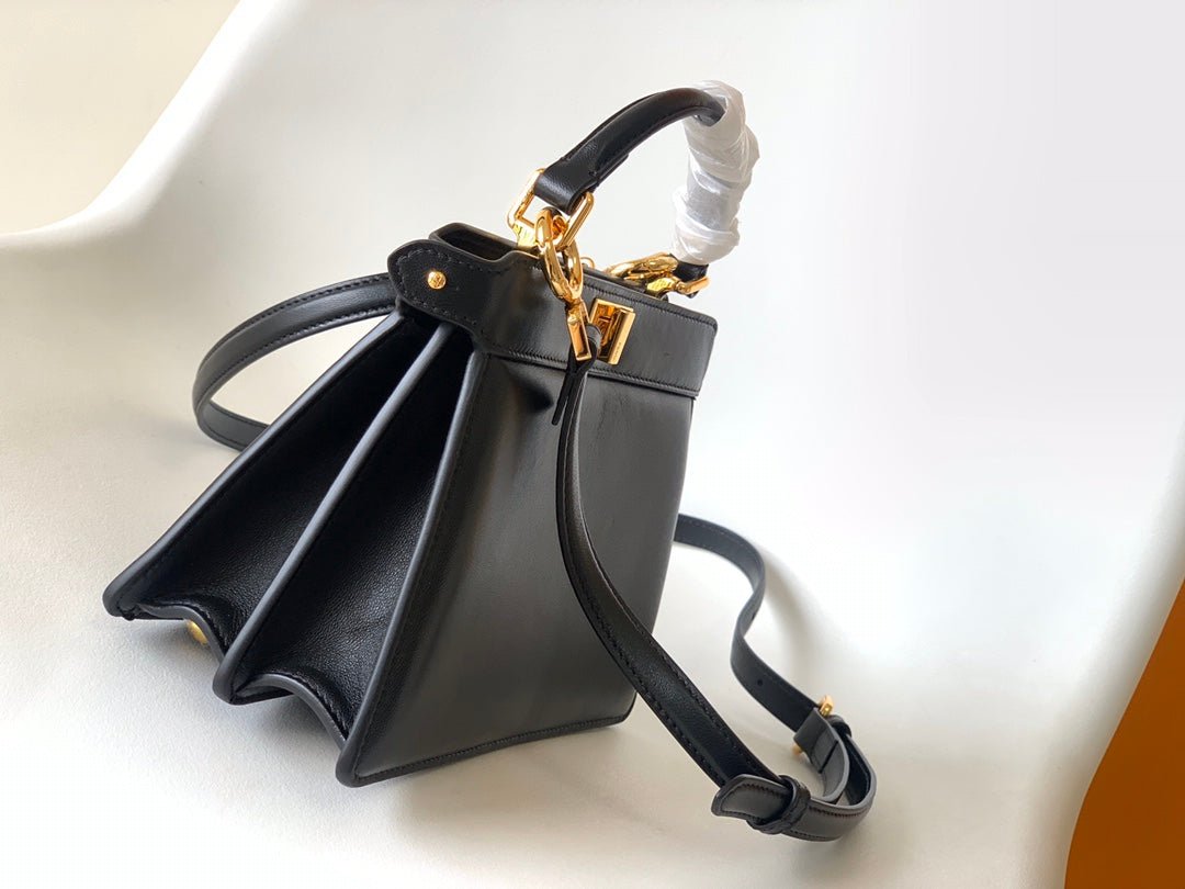 Peekaboo ISeeU Petite 20 Bag Black Lambskin Ghw - Image 3