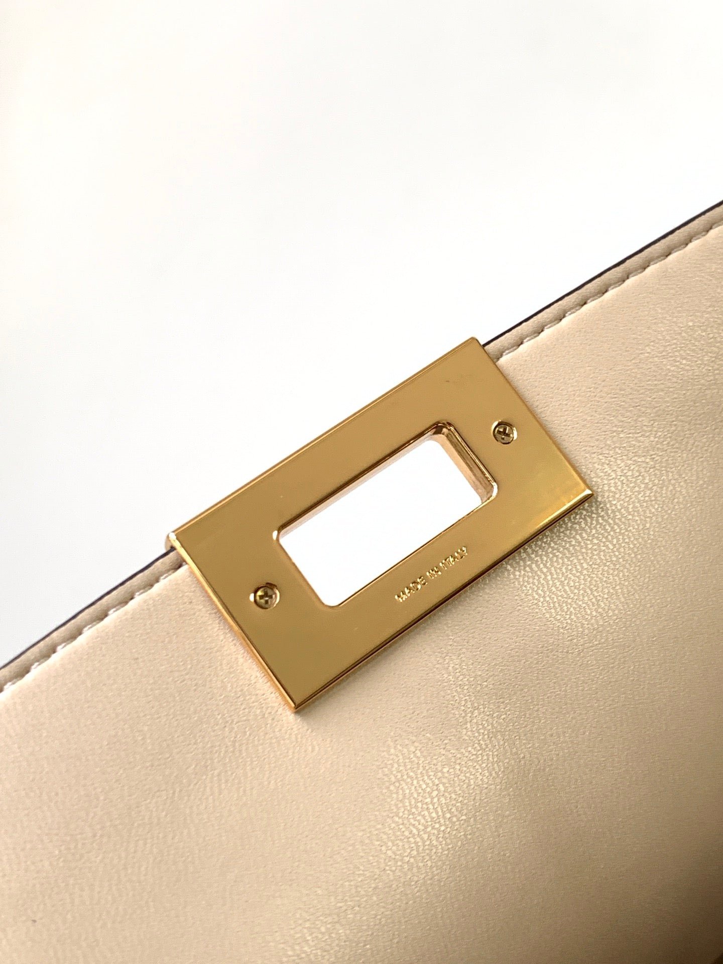 Peekaboo X-lite medium 30cm Bag brown lambskin gold hardware - Image 8