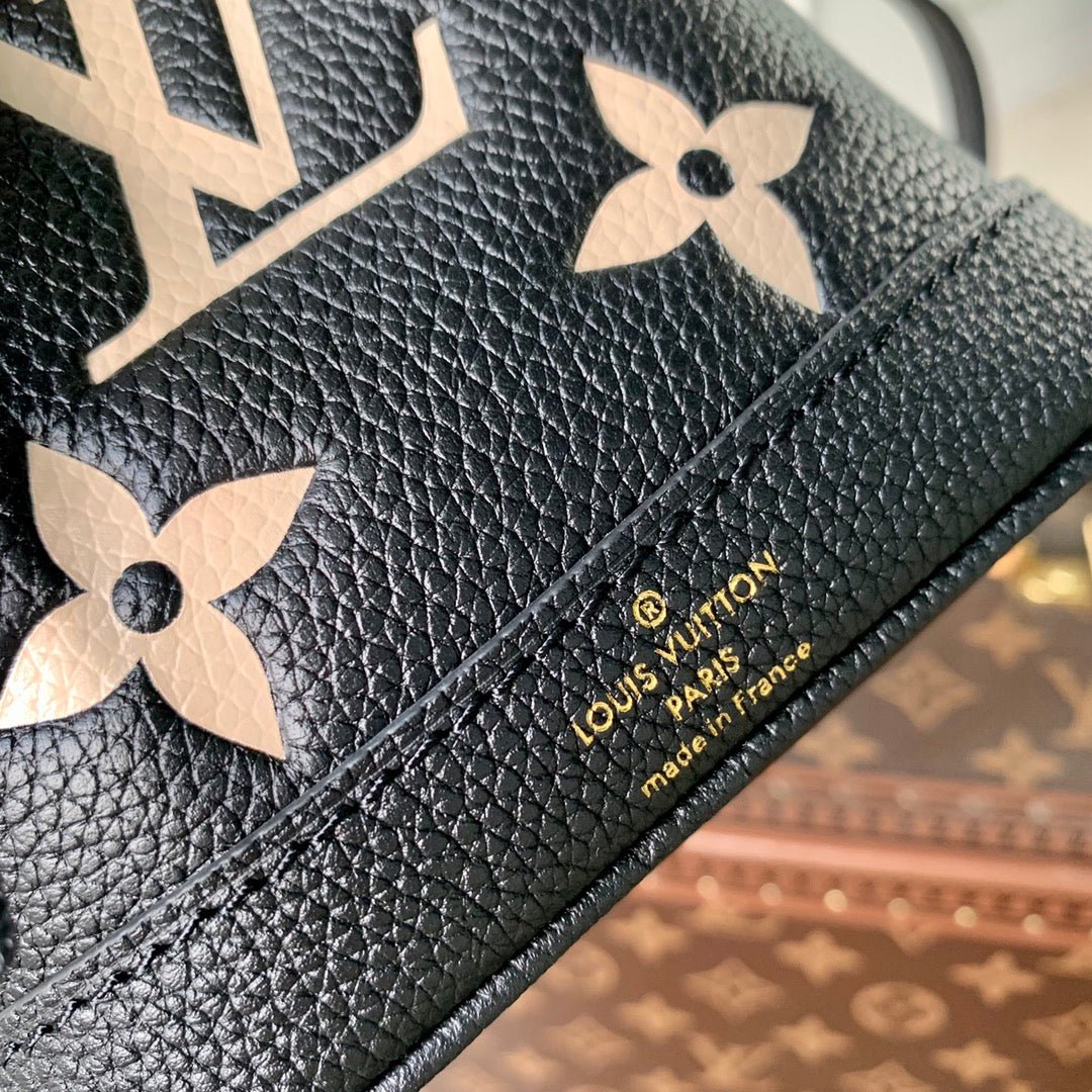 NANO NOÉ 16 IN BLACK BEIGE BICOLOR MONOGRAM EMPREINTE CALFSKIN - Image 7