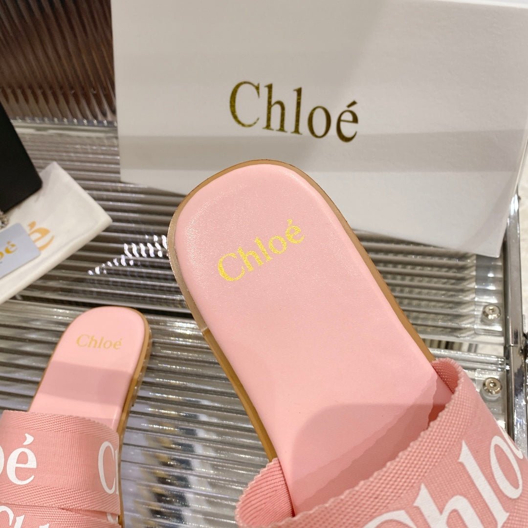 WOODY SLIPPER IN ROSE PINK CANVAS - Image 8