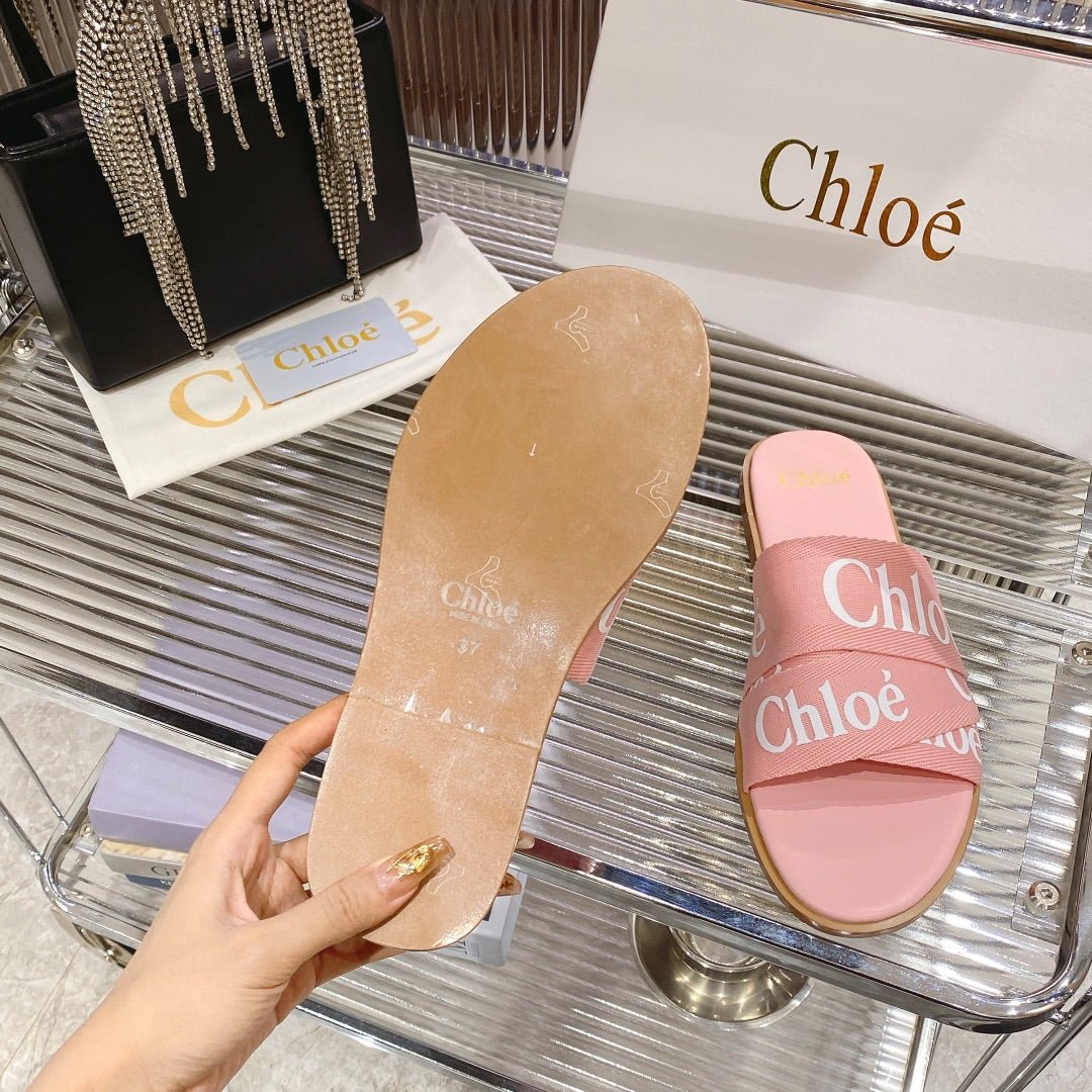 WOODY SLIPPER IN ROSE PINK CANVAS - Image 9