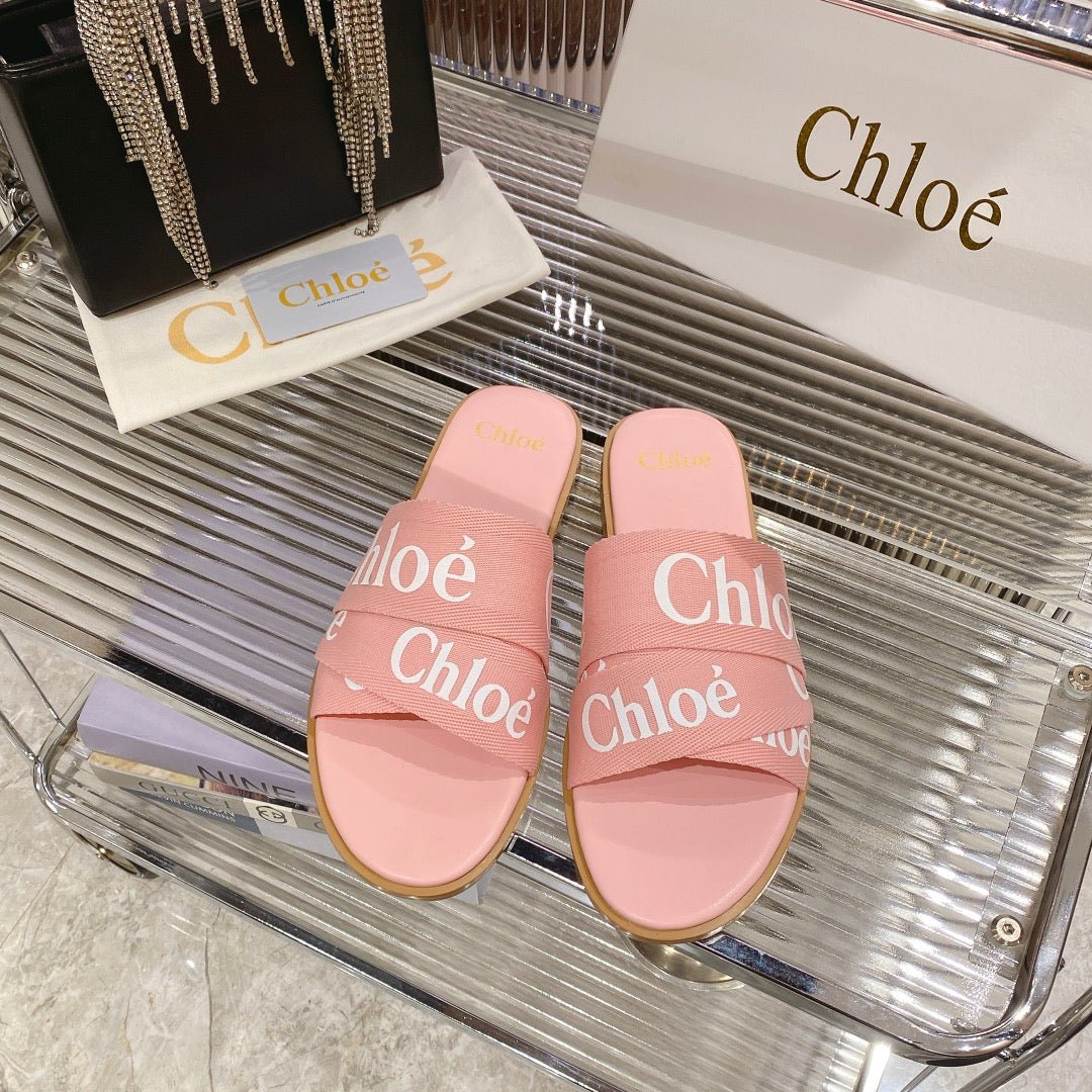 WOODY SLIPPER IN ROSE PINK CANVAS - Image 3