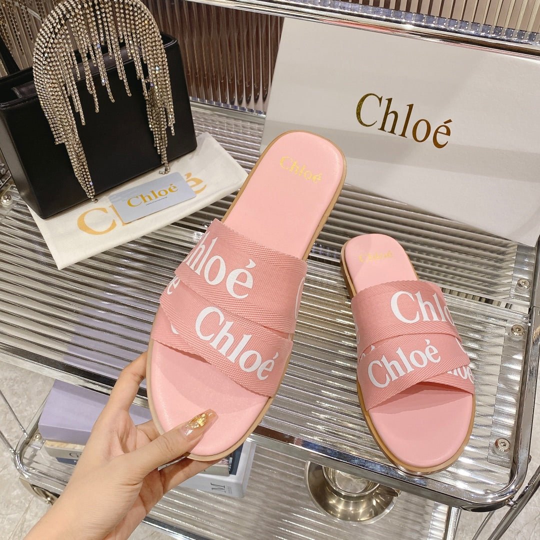WOODY SLIPPER IN ROSE PINK CANVAS - Image 5