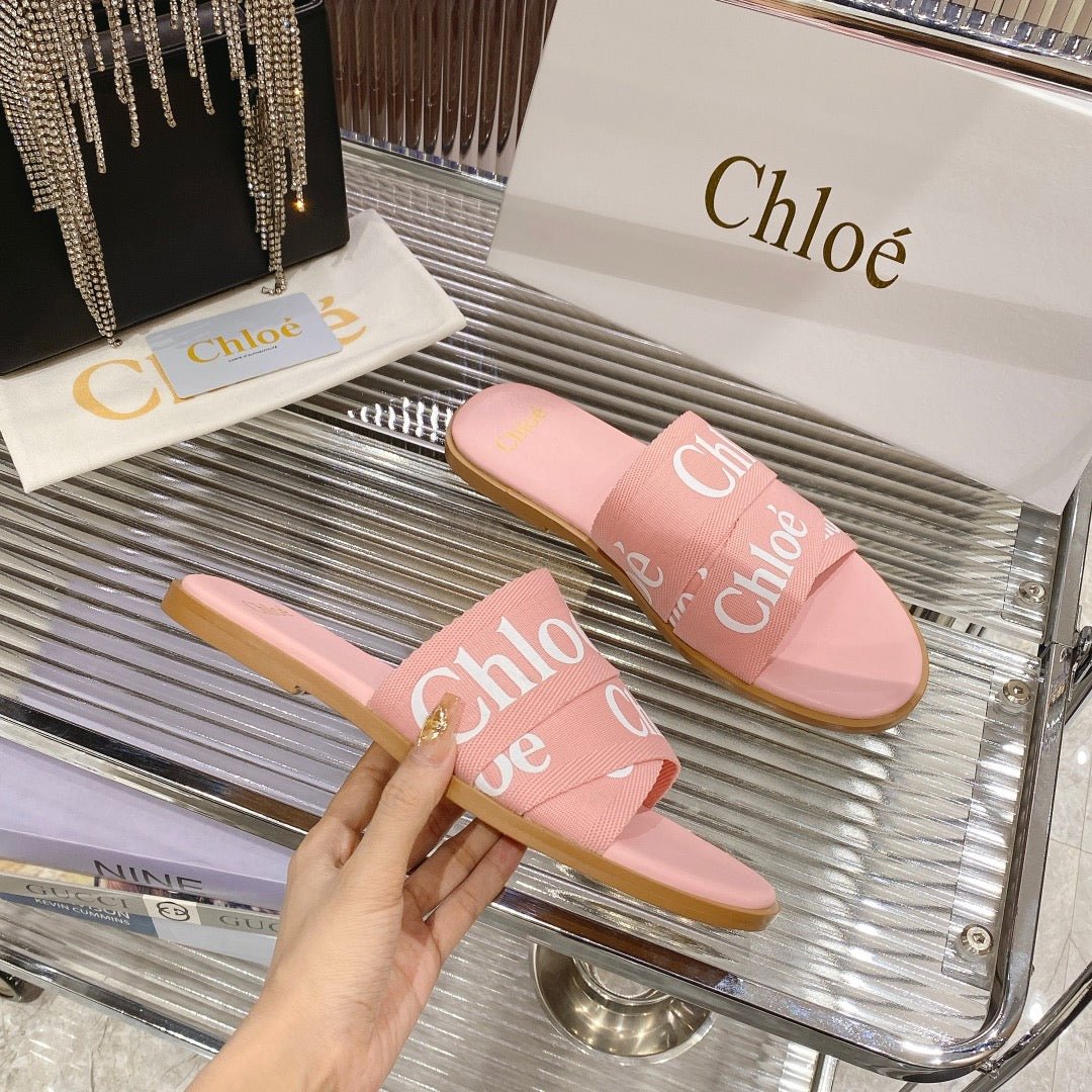 WOODY SLIPPER IN ROSE PINK CANVAS - Image 4