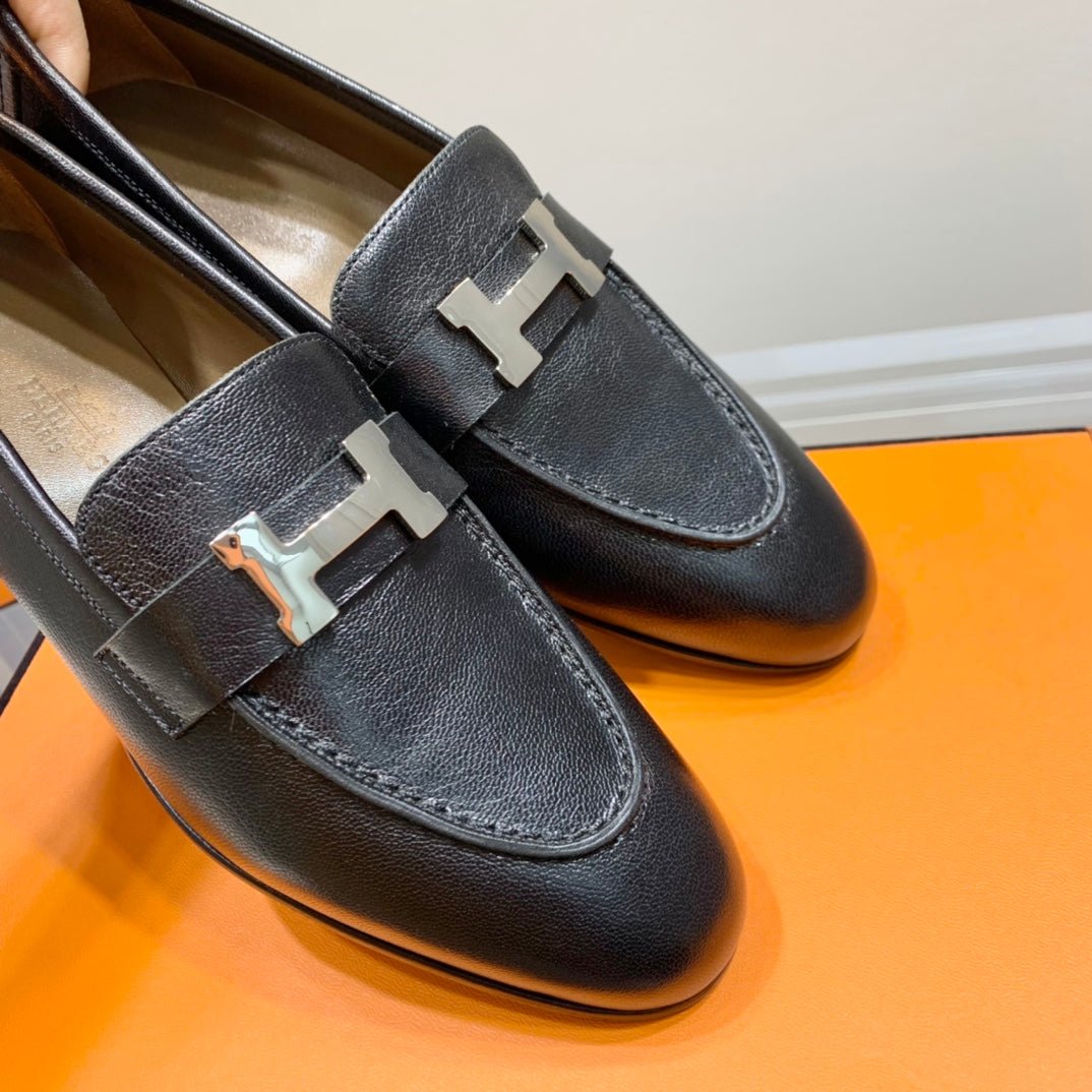 PARIS LOAFER BLACK CALFSKIN - Image 7