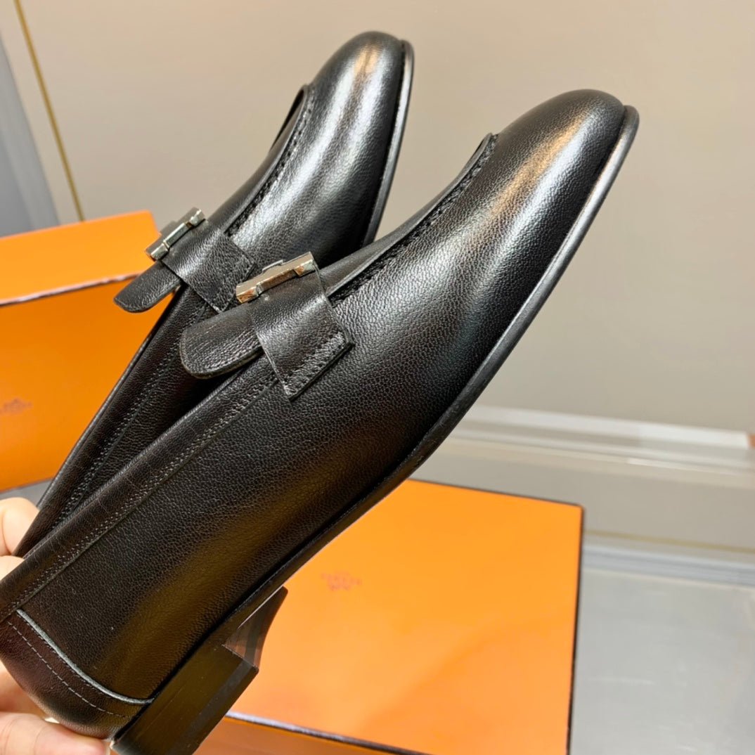 PARIS LOAFER BLACK CALFSKIN - Image 8