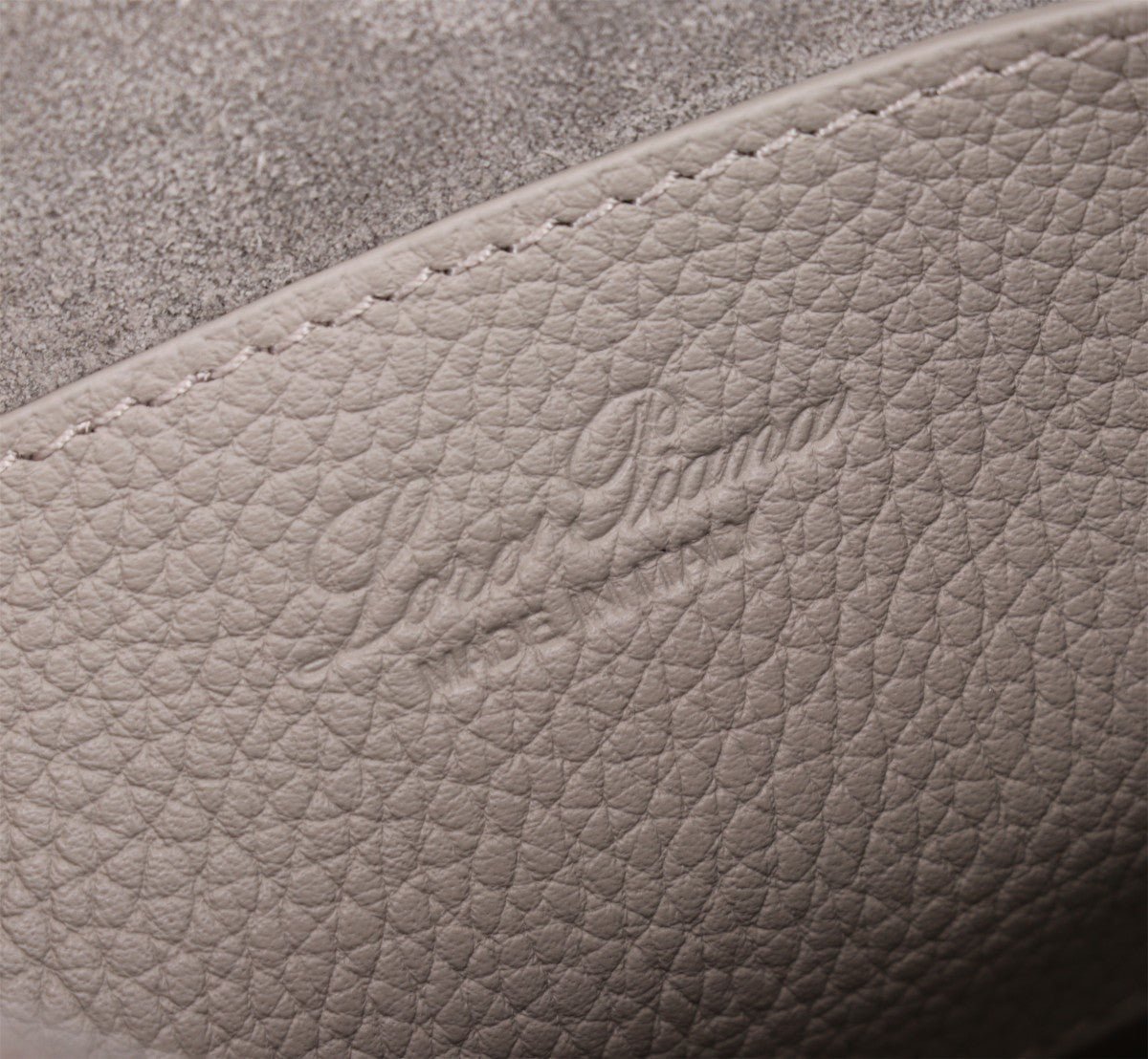NANO SMILE BAG 18 IN PASTEL GRAY CALFSKIN - Image 6