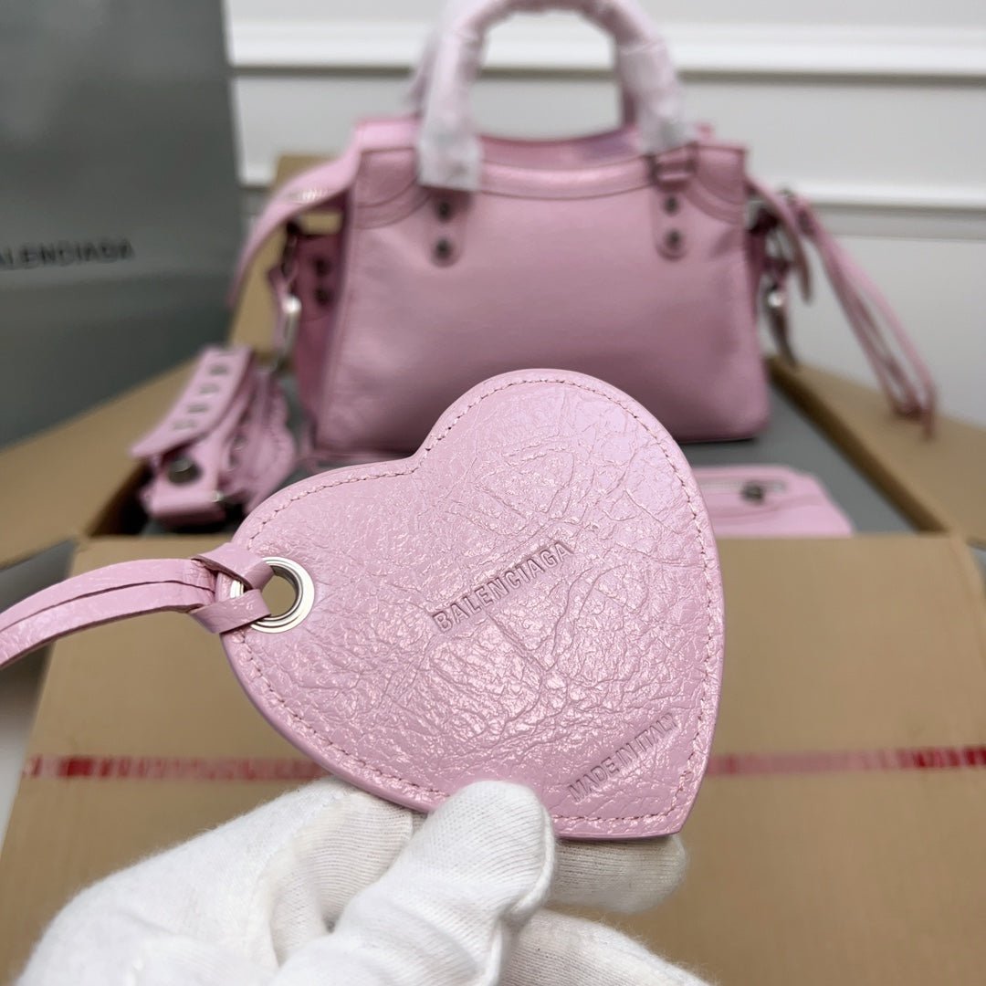 NEO CAGOLE 26 IN PINK LAMBSKIN - Image 2