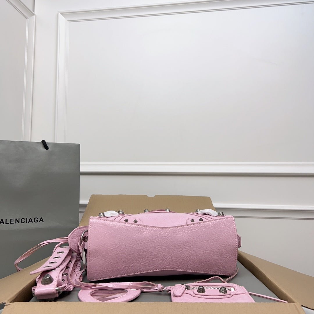 NEO CAGOLE 26 IN PINK LAMBSKIN - Image 5
