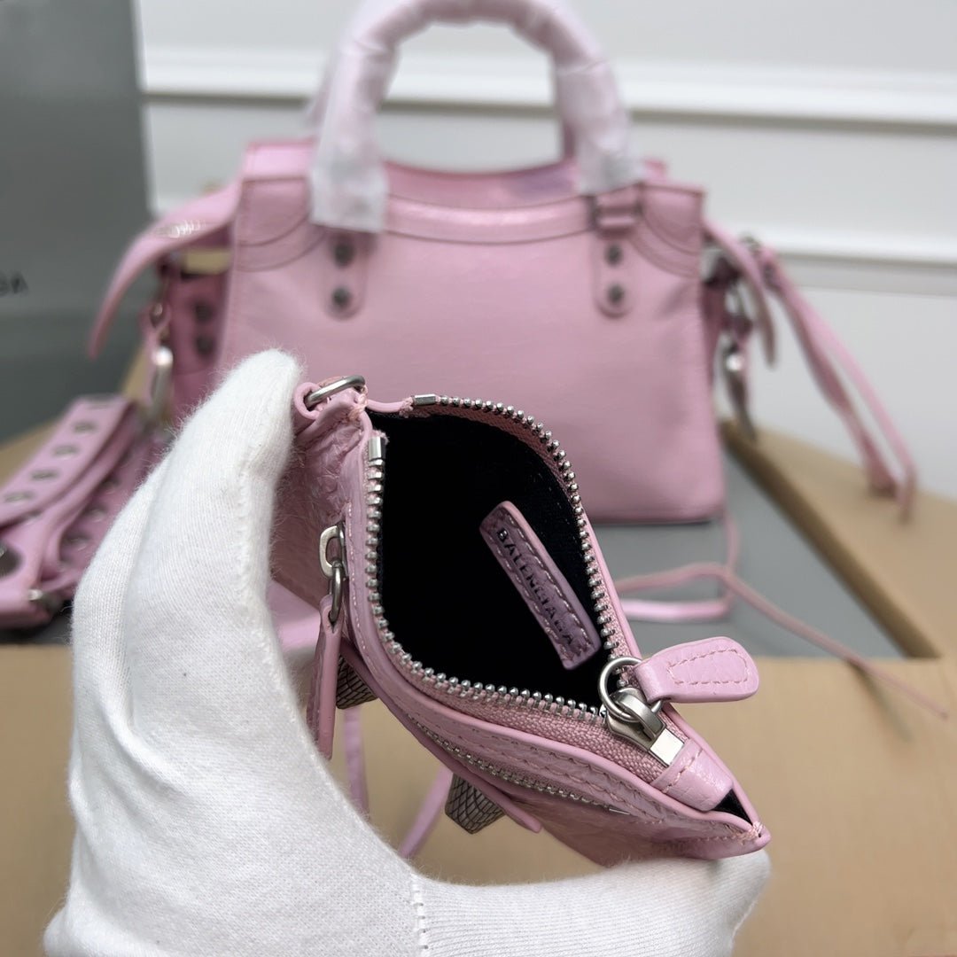 NEO CAGOLE 26 IN PINK LAMBSKIN - Image 6