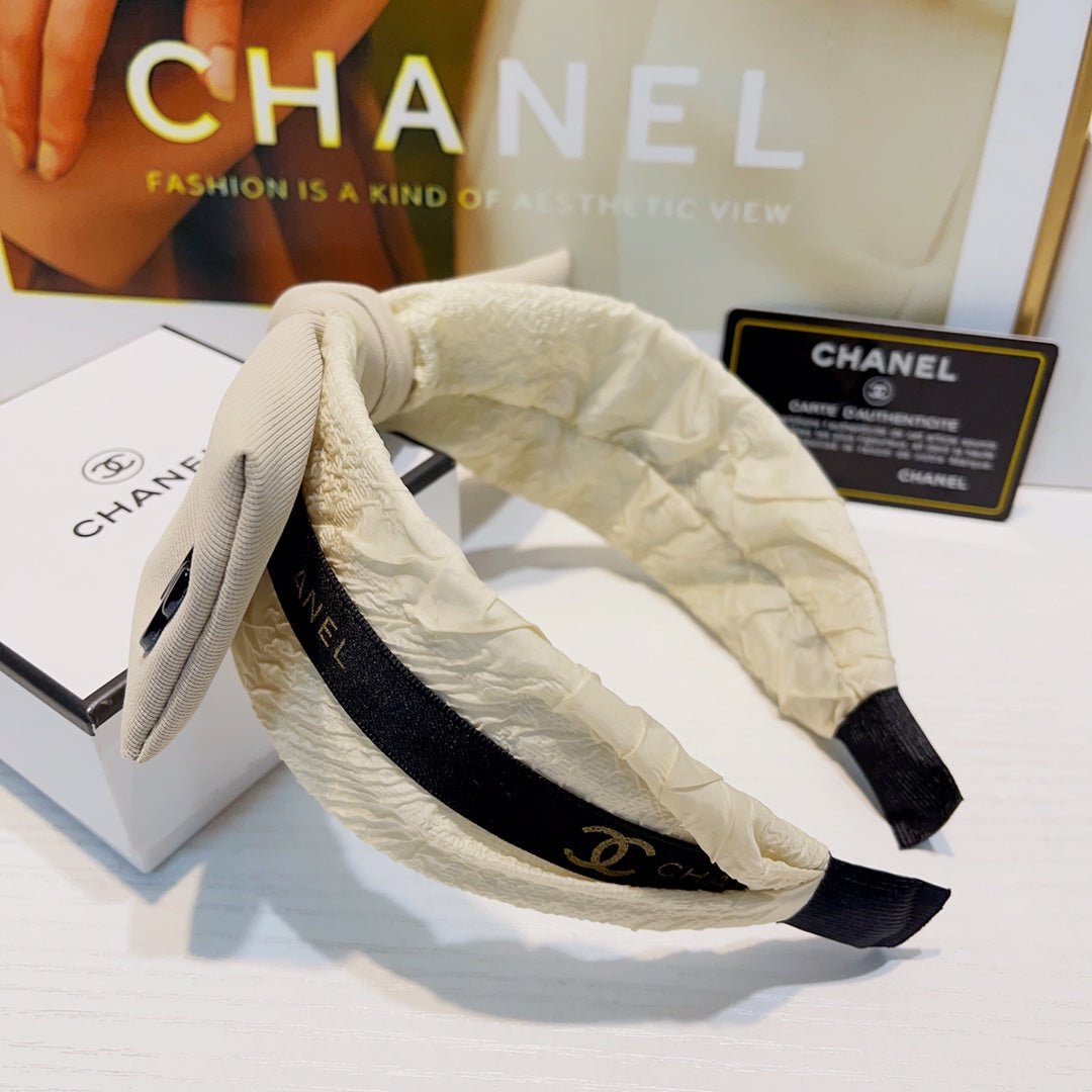 WHITE FABRIC HAIRBAND 925616 - Image 4