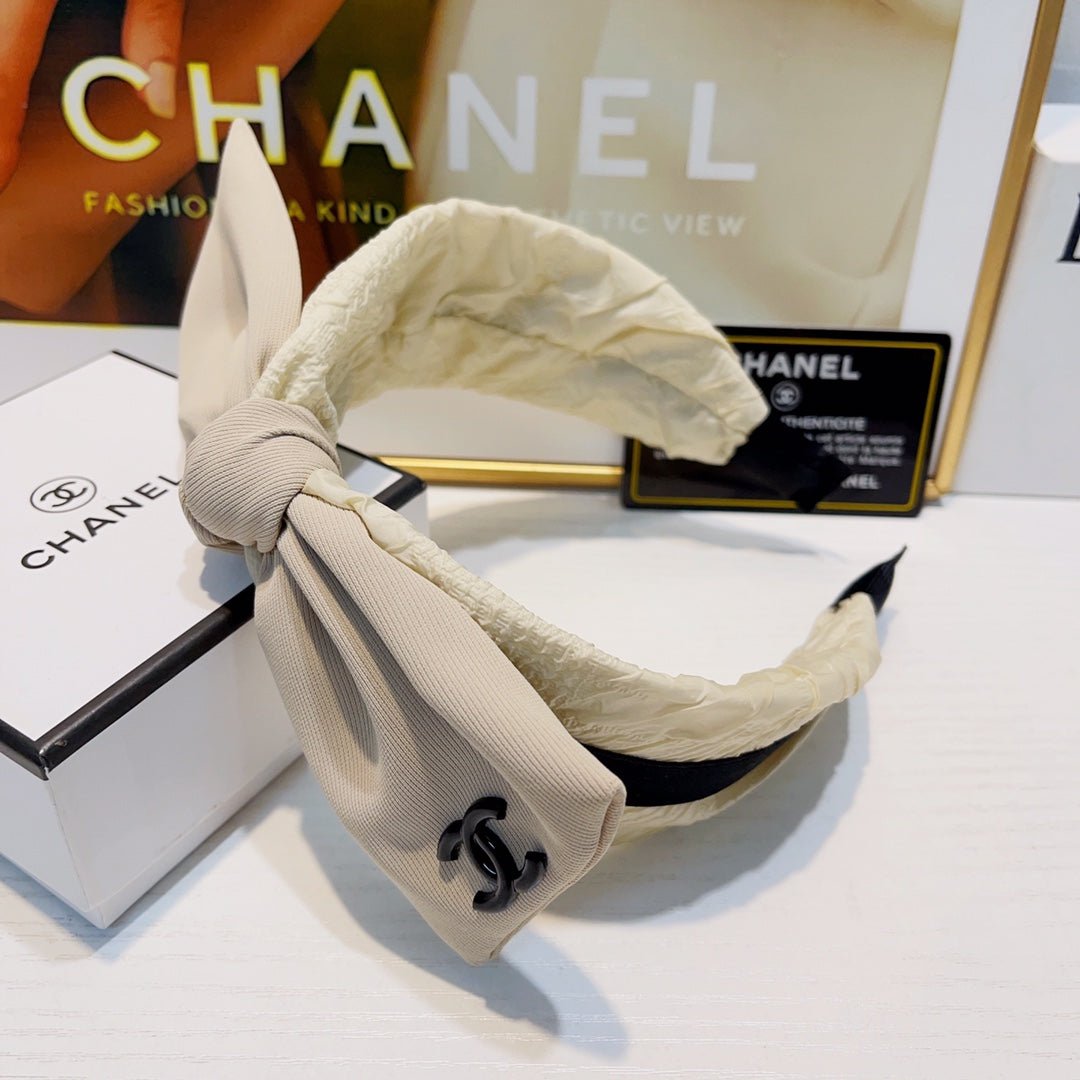 WHITE FABRIC HAIRBAND 925616 - Image 3