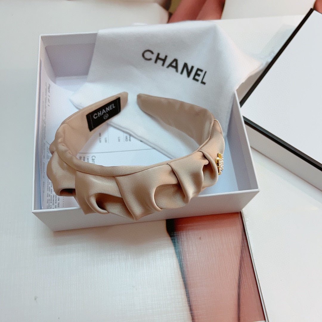 WHITE CREAM FABRIC HAIRBAND 925660 - Image 4