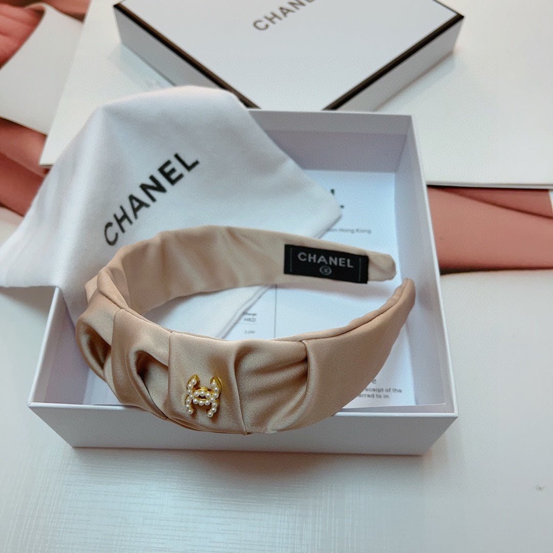 WHITE CREAM FABRIC HAIRBAND 925660 - Image 5