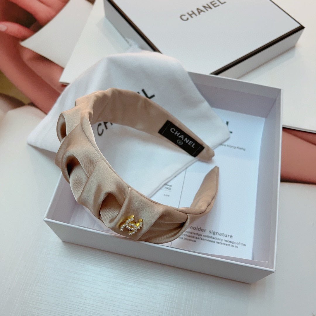 WHITE CREAM FABRIC HAIRBAND 925660 - Image 7
