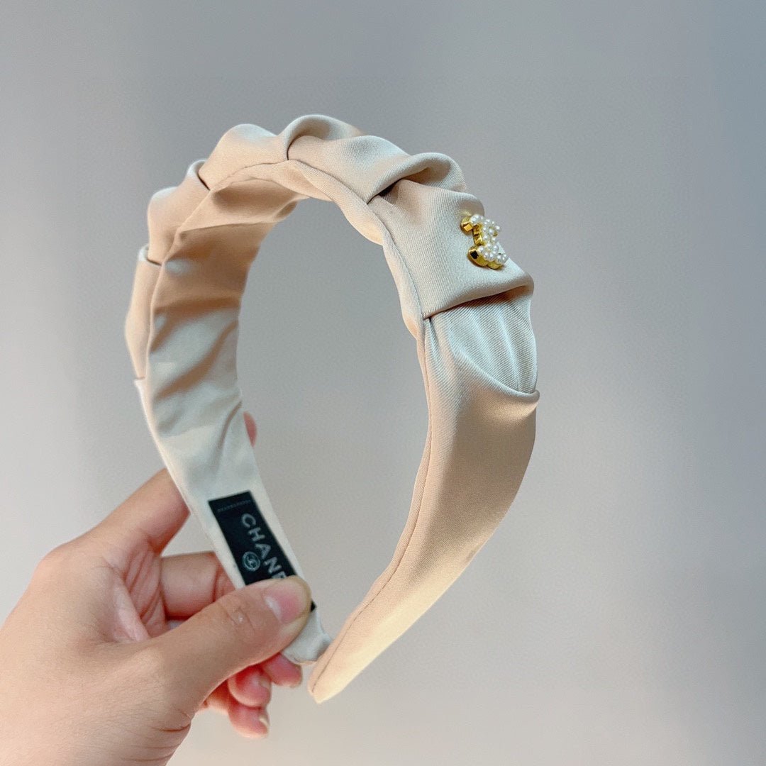 WHITE CREAM FABRIC HAIRBAND 925660 - Image 8