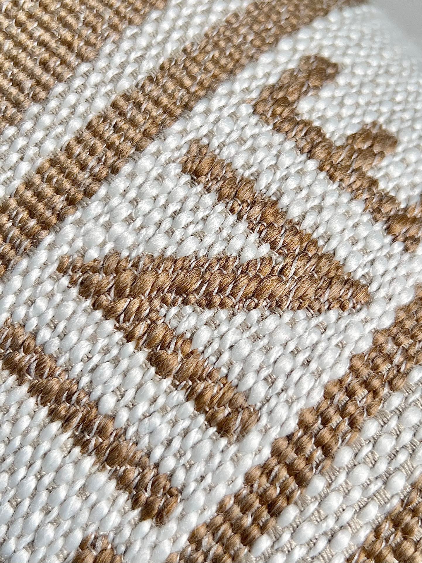 WOOL BUCKET BAG 24 BEIGE CREAM ORIGINAL CALFSKIN - Image 9