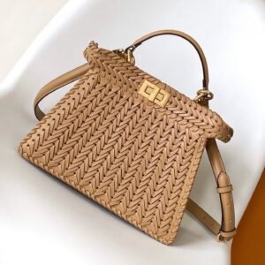 Peekaboo ICONIC ISeeU 27 Bag lambskin gold hardware