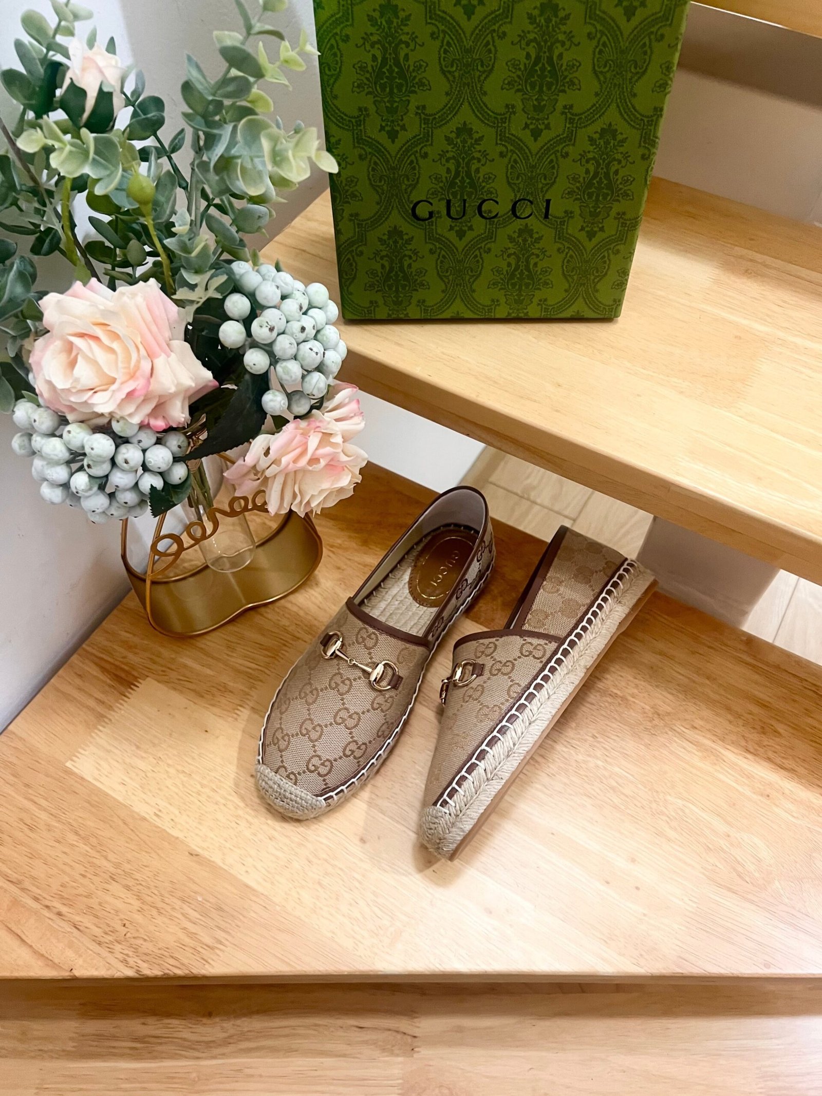 WOMEN'S ESPADRILLE WITH HORSEBIT IN BEIGE CANVAS - Image 3