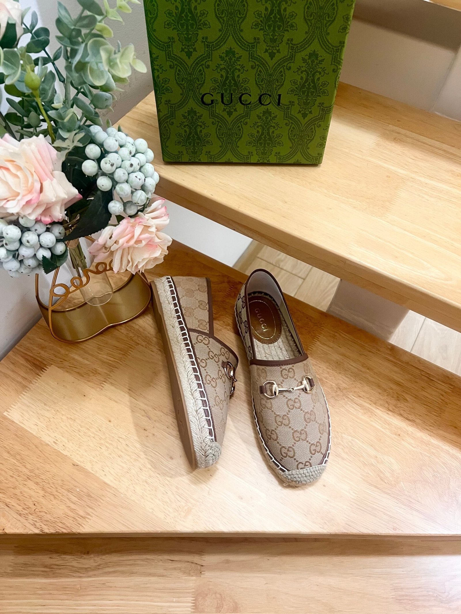 WOMEN'S ESPADRILLE WITH HORSEBIT IN BEIGE CANVAS - Image 5