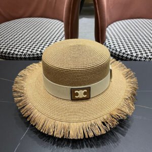 WIDE BRIM HAT MODEL 651885 IN NAUTRAL WOVEN STRAW