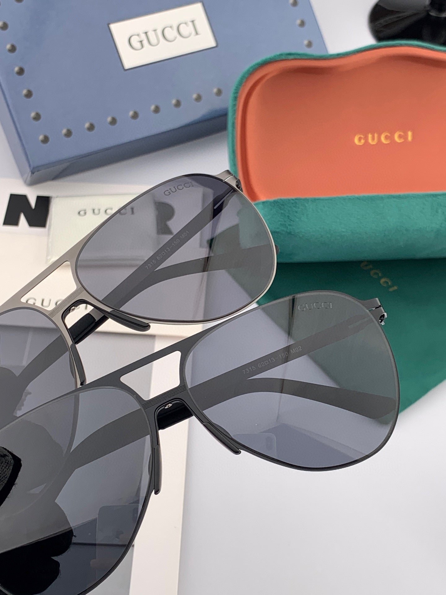 NAVIGATOR FRAME SUNGLASSES G5731 IN METAL - Image 6