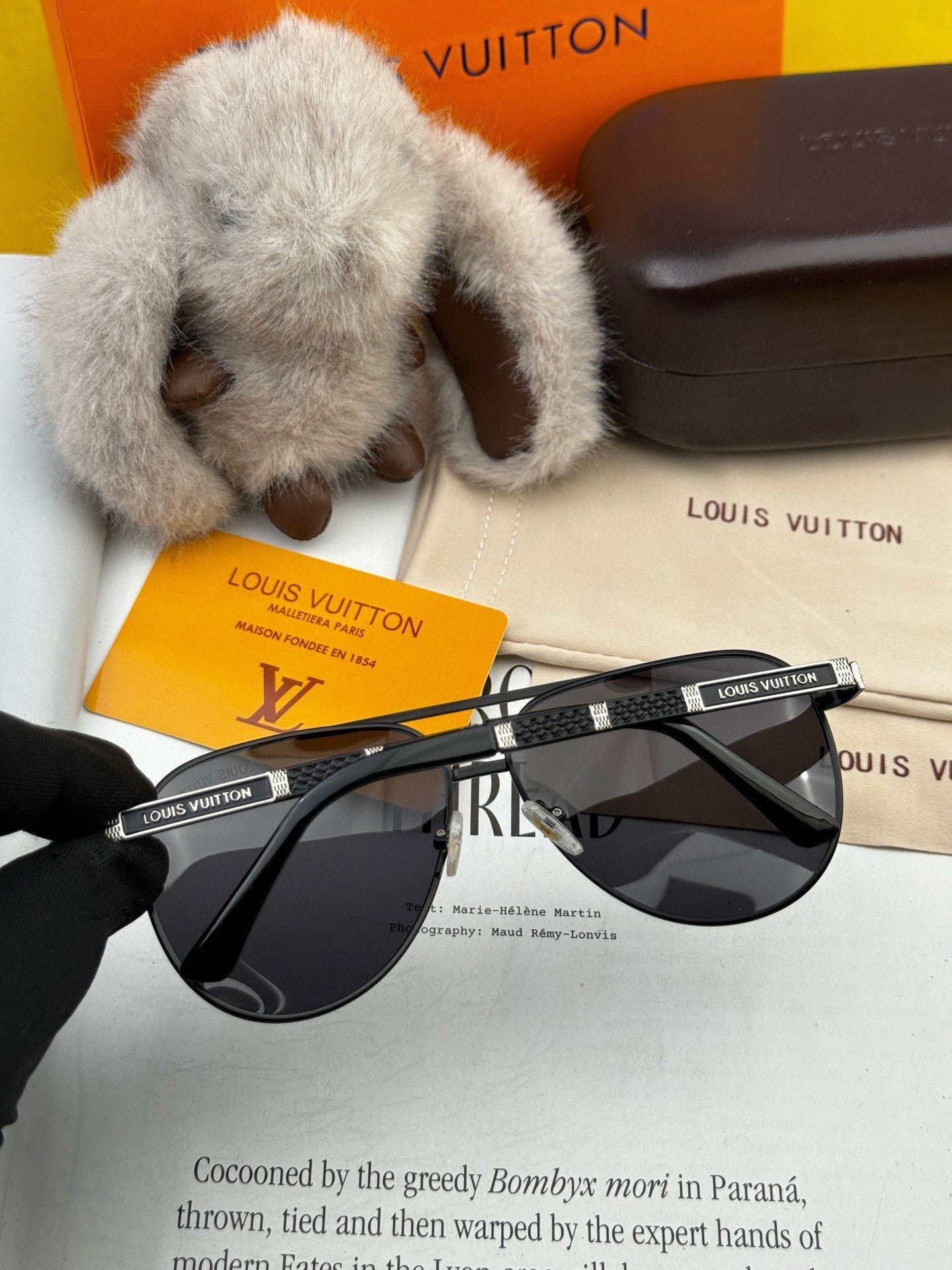 PILOT SUNGLASSES L66 IN BLACK METAL - Image 4