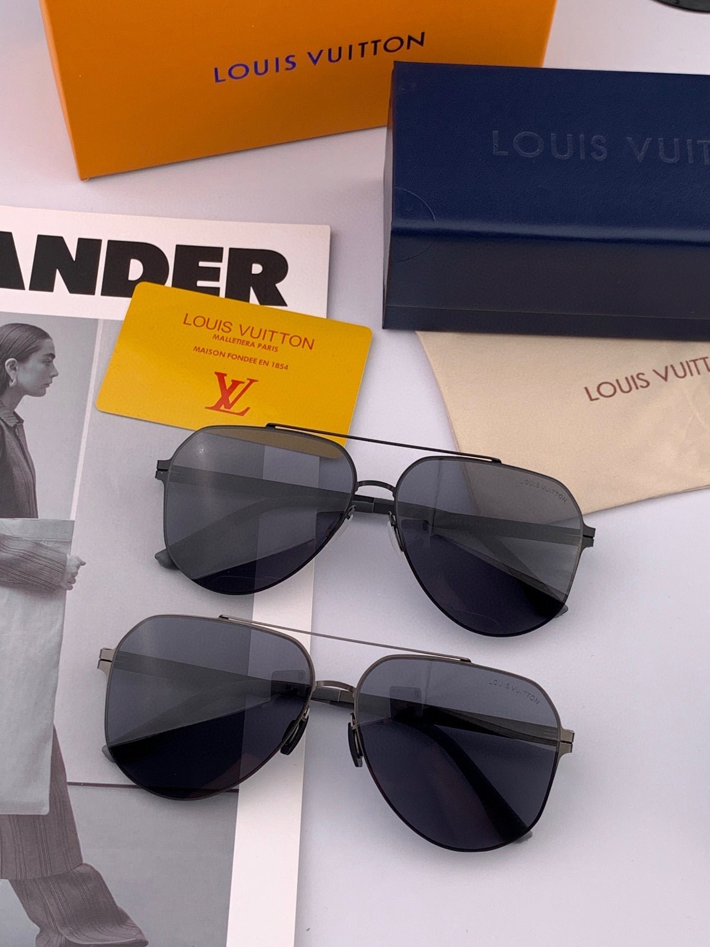 PILOT SUNGLASSES L311 IN METAL - Image 7