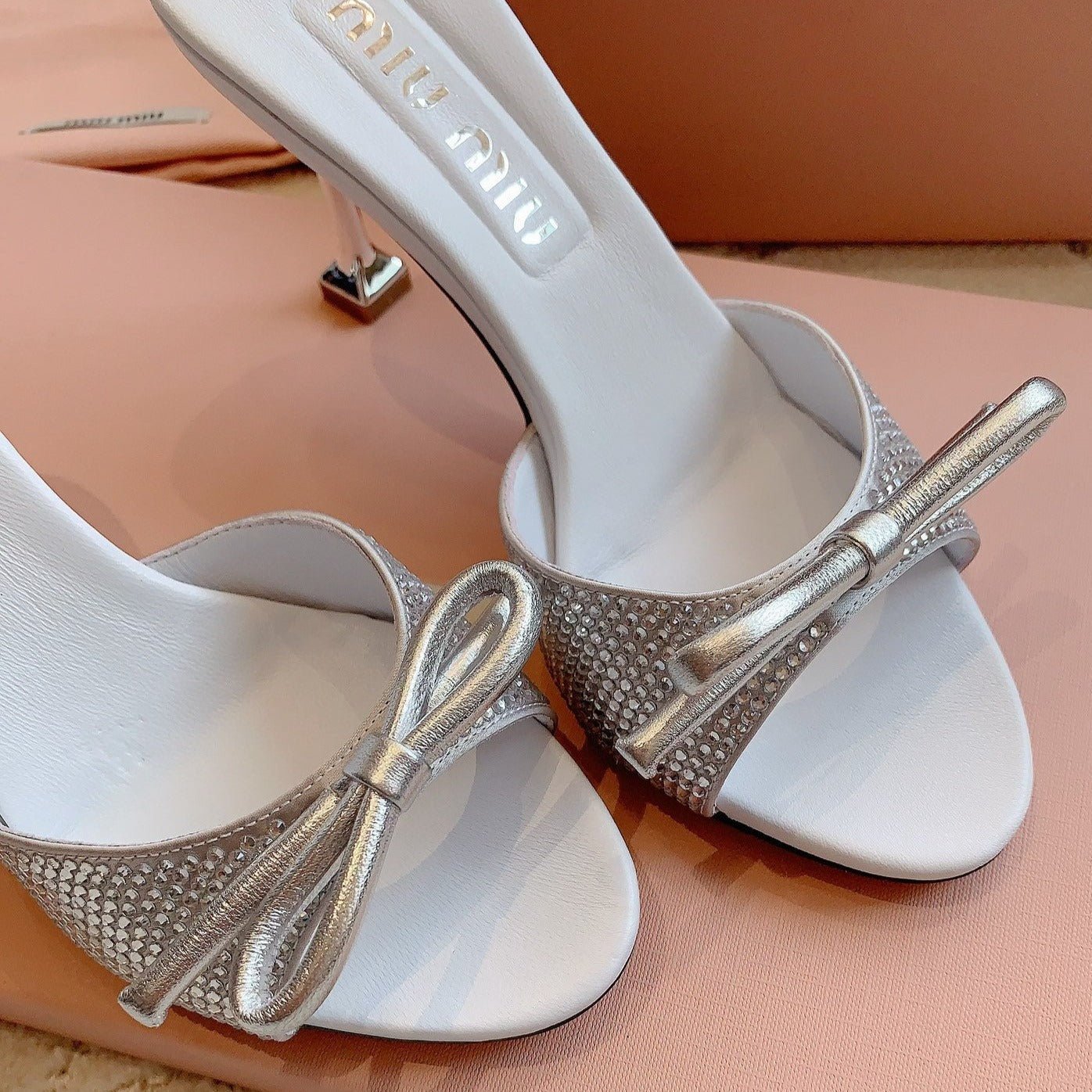 White High - Heels Diamond Sheepskin - Image 5