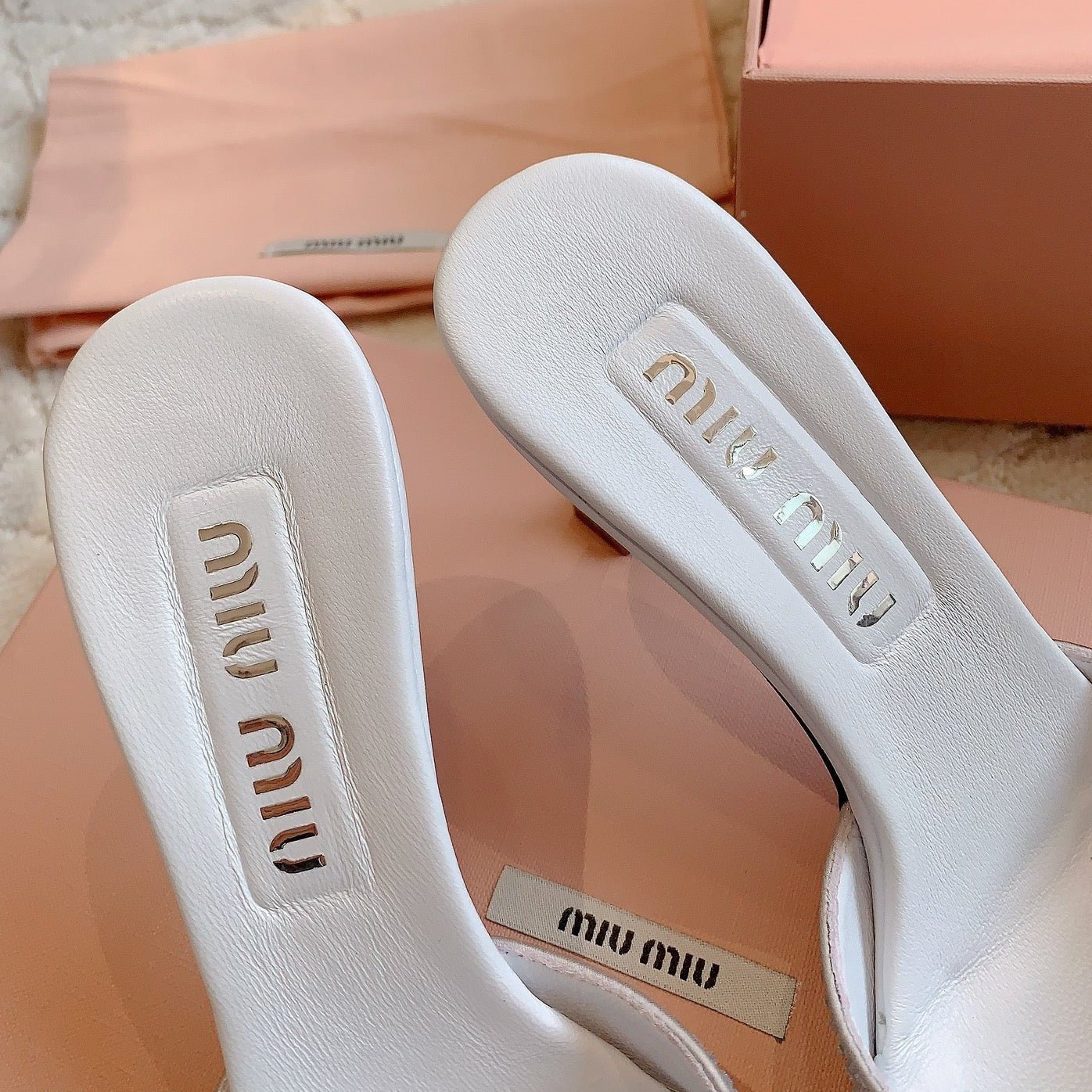 White High - Heels Diamond Sheepskin - Image 8