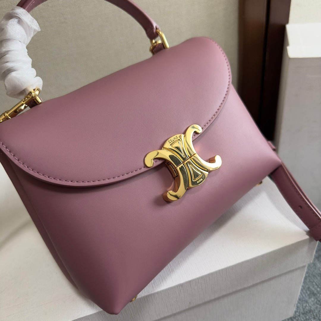 NINO BAG 20 IN OPIUM SOFT CALFSKIN GOLD HARDWARE - Image 3